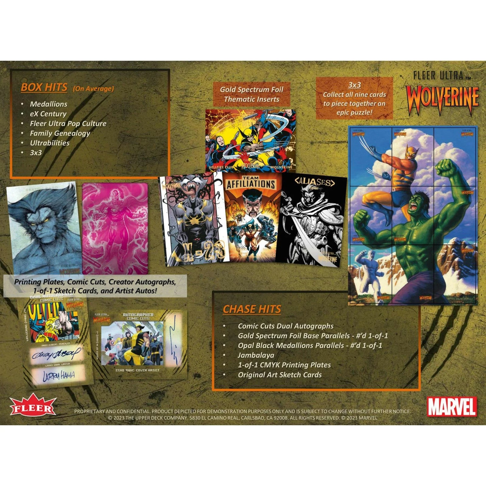 DRAFT - 2024 Upper Deck Marvel Fleer Ultra Wolverine Blaster Box | dacardworld:BV230RMEW9