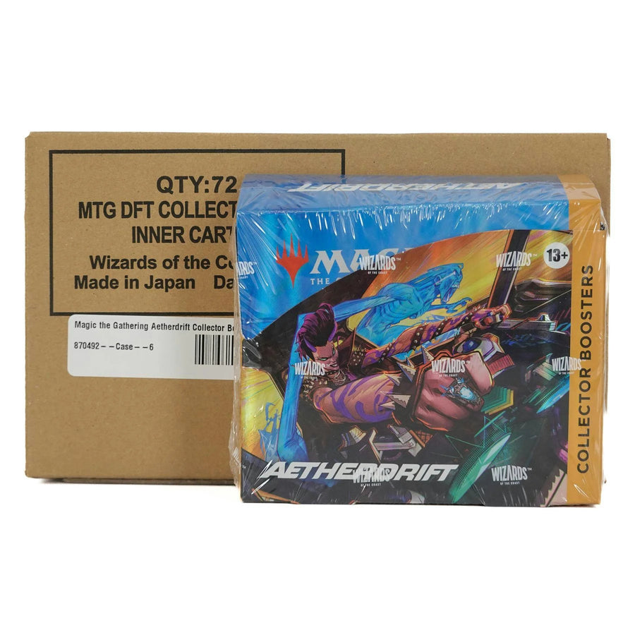 DRAFT - Magic the Gathering Aetherdrift Collector Booster 6-Box Case