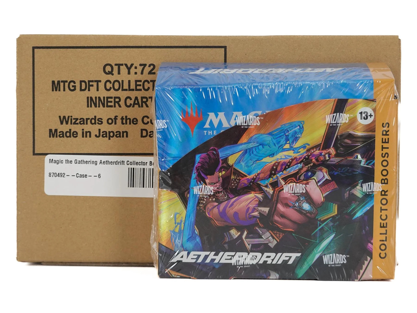 DRAFT - Magic the Gathering Aetherdrift Collector Booster 6-Box Case