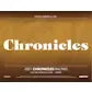 2021 Panini Chronicles Racing Hobby Box (Ships Sealed Only) - D