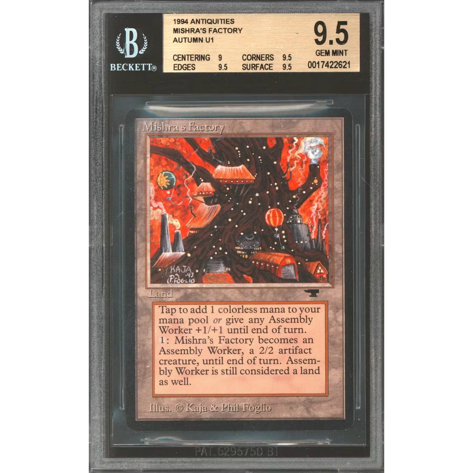 Mishra's Factory Antiquities | BGS 9.5 Gem Mint