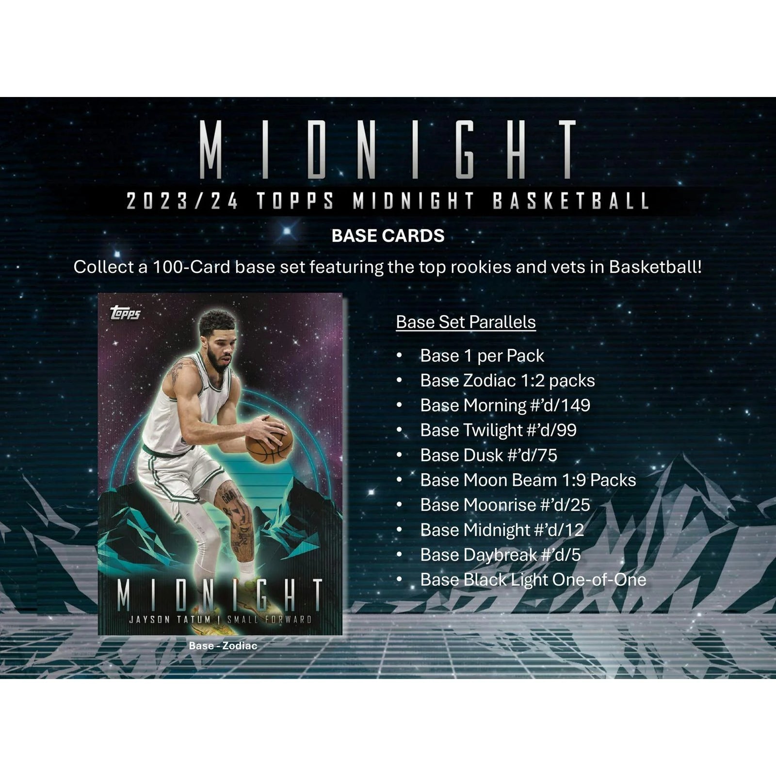 DRAFT - 2023/24 Topps Midnight Basketball Hobby Box $529.95 Add to Cart