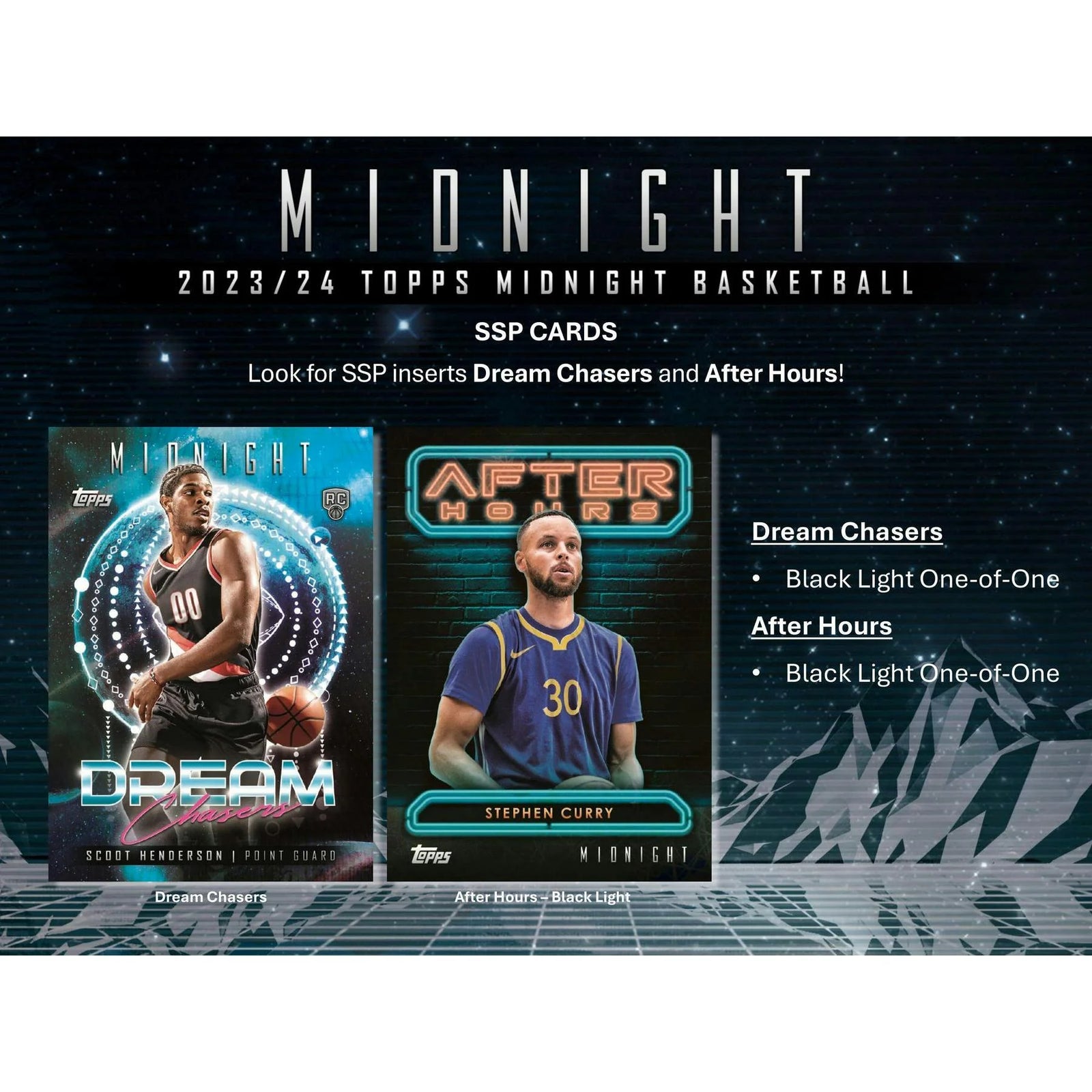 DRAFT - 2023/24 Topps Midnight Basketball Hobby Box $529.95 Add to Cart