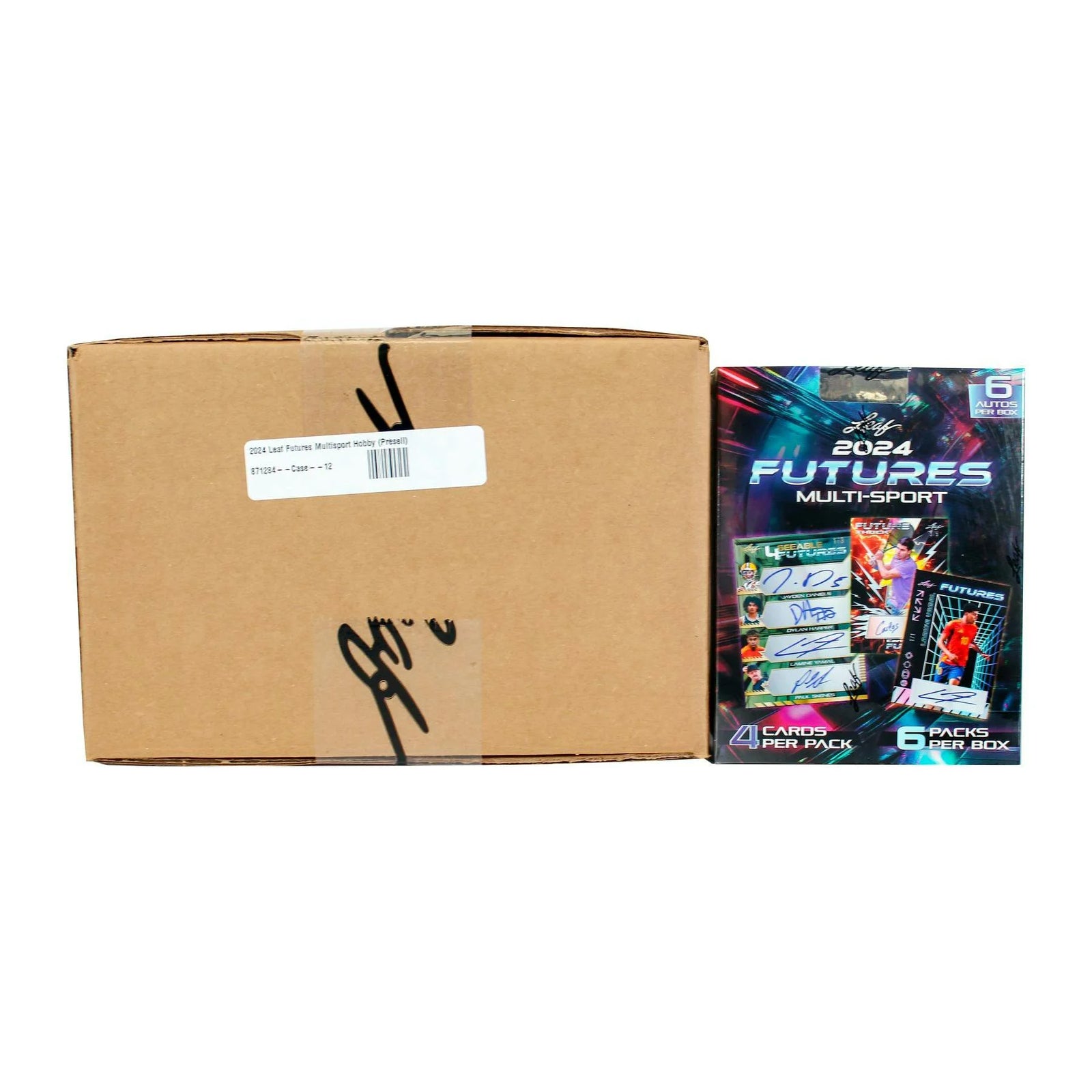 DRAFT - 2024 Leaf Futures Multisport Hobby 12-Box Case