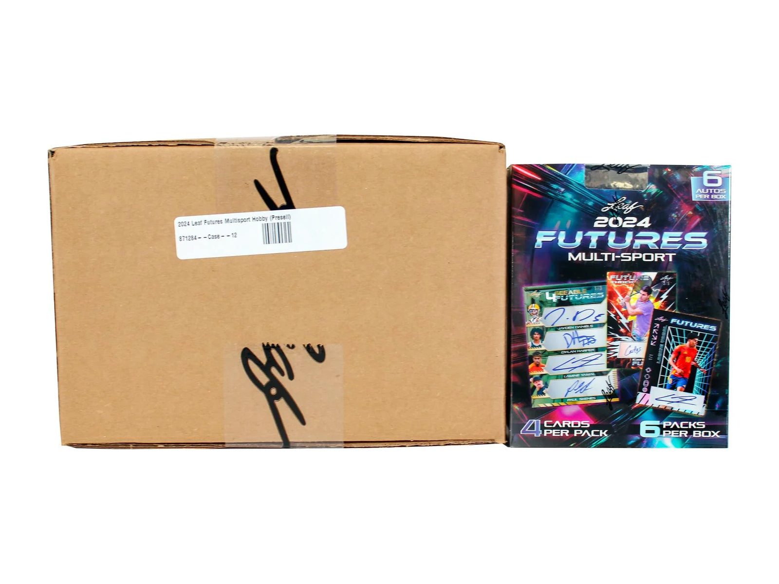 DRAFT - 2024 Leaf Futures Multisport Hobby 12-Box Case