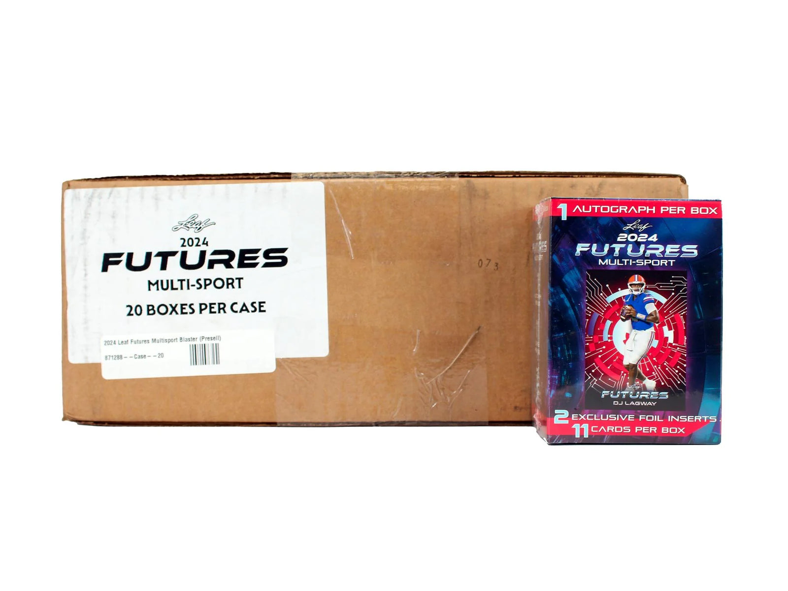 DRAFT - Just In 2024 Leaf Futures Multisport Blaster 20-Box Case