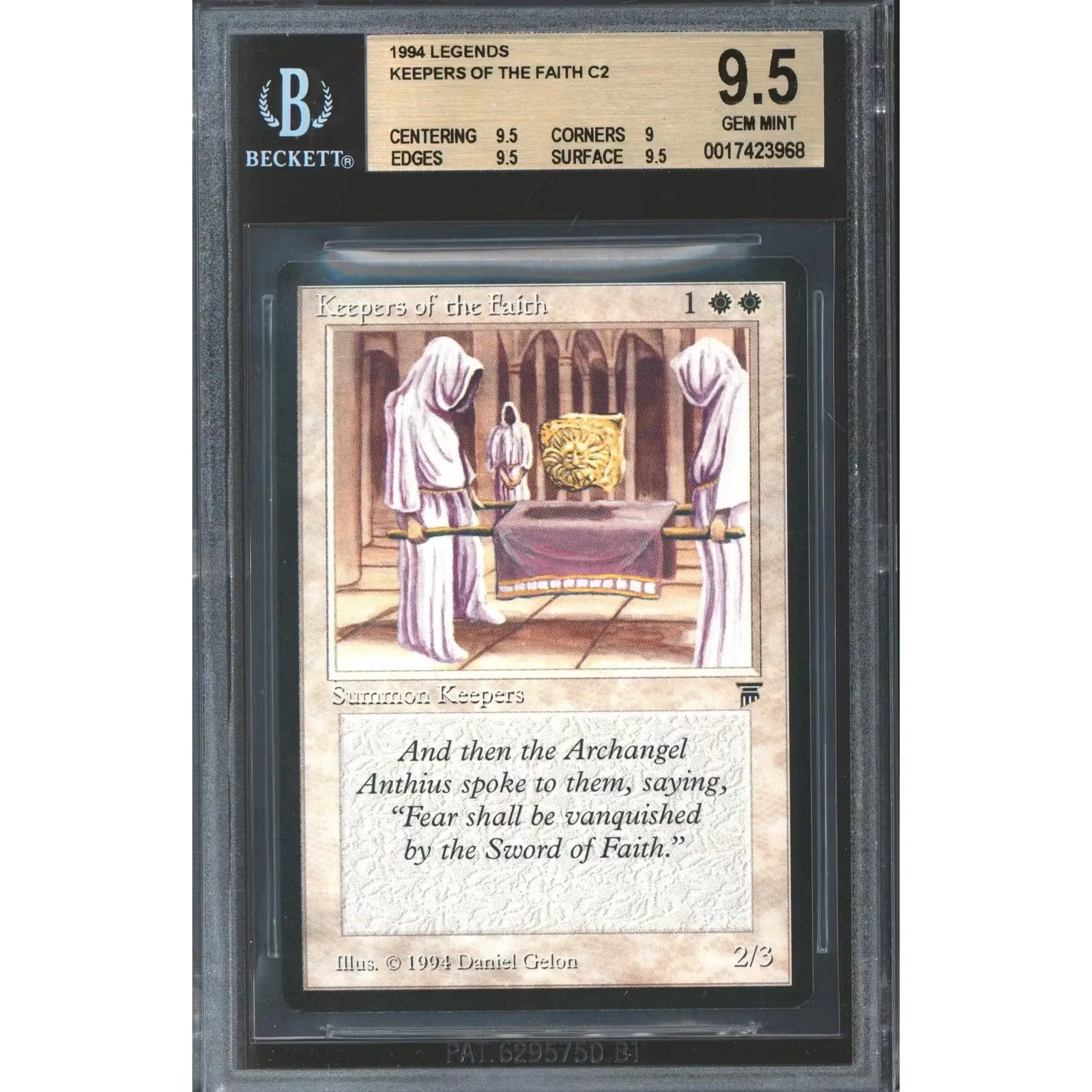 Magic: The Gathering Keepers of the Faith Legends | BGS 9.5 Gem Mint