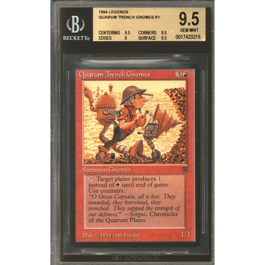 Quarum Trench Gnomes Legends | BGS 9.5 Gem Mint