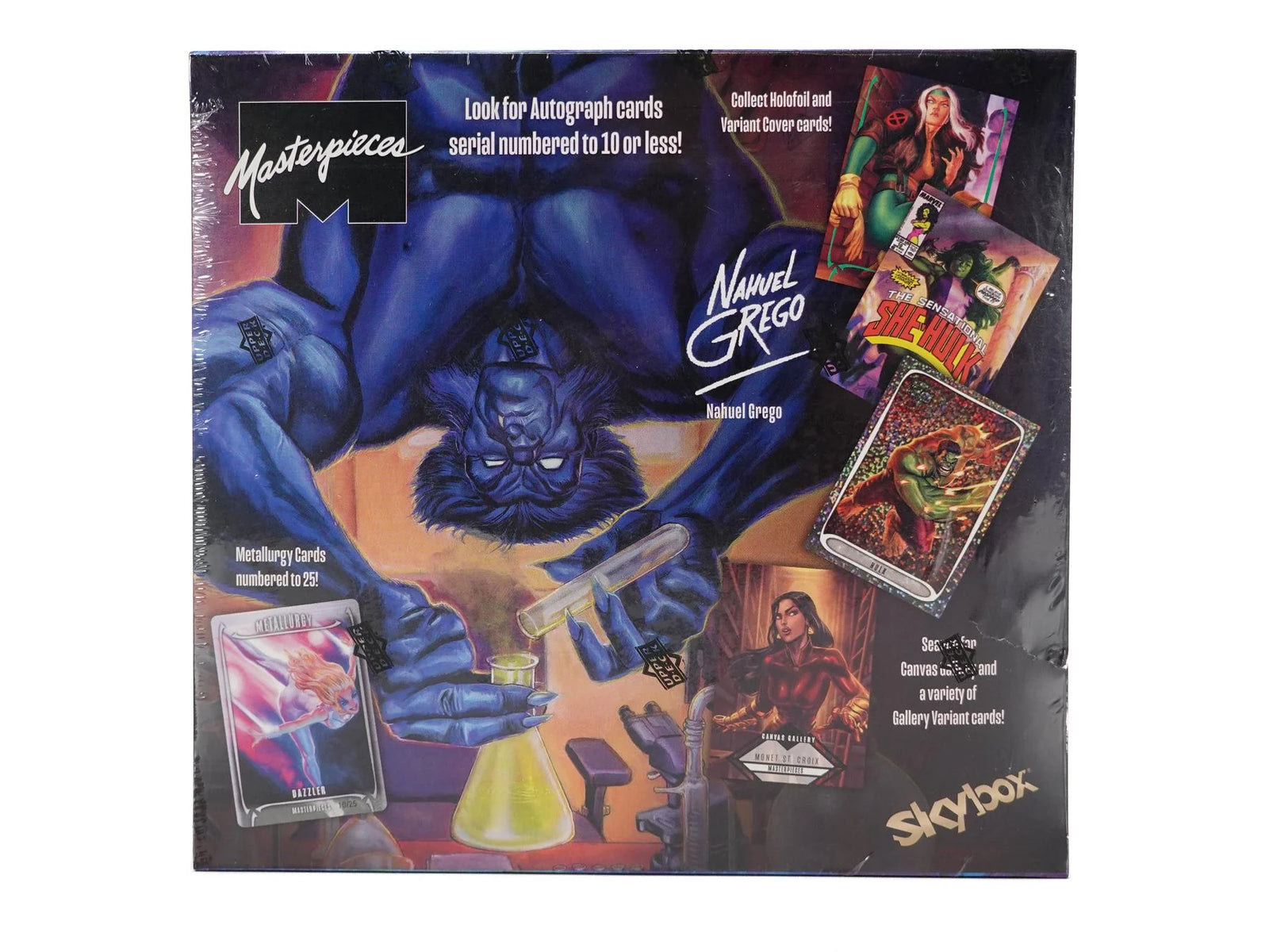 DRAFT - 2024 Upper Deck Marvel Masterpieces Hobby Box | Featuring Nahuel Grego