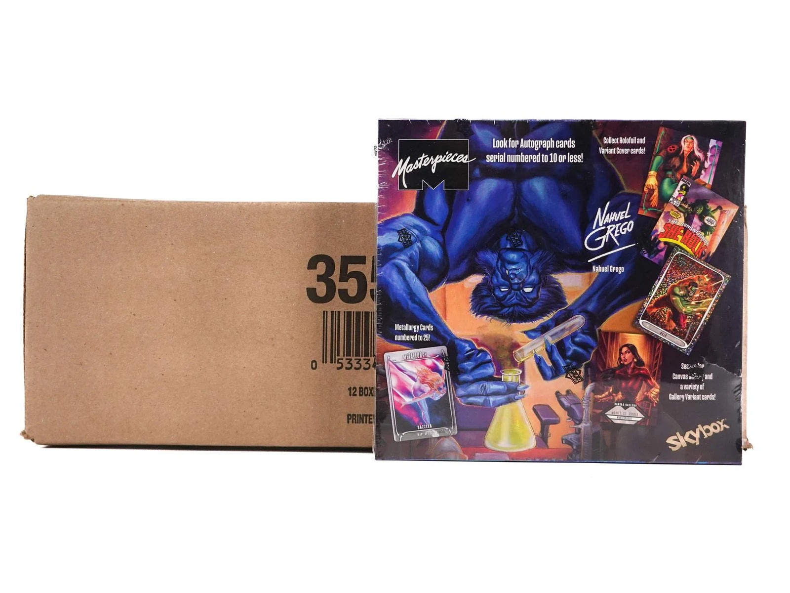 DRAFT - 2024 Upper Deck Marvel Masterpieces Hobby 12-Box Case