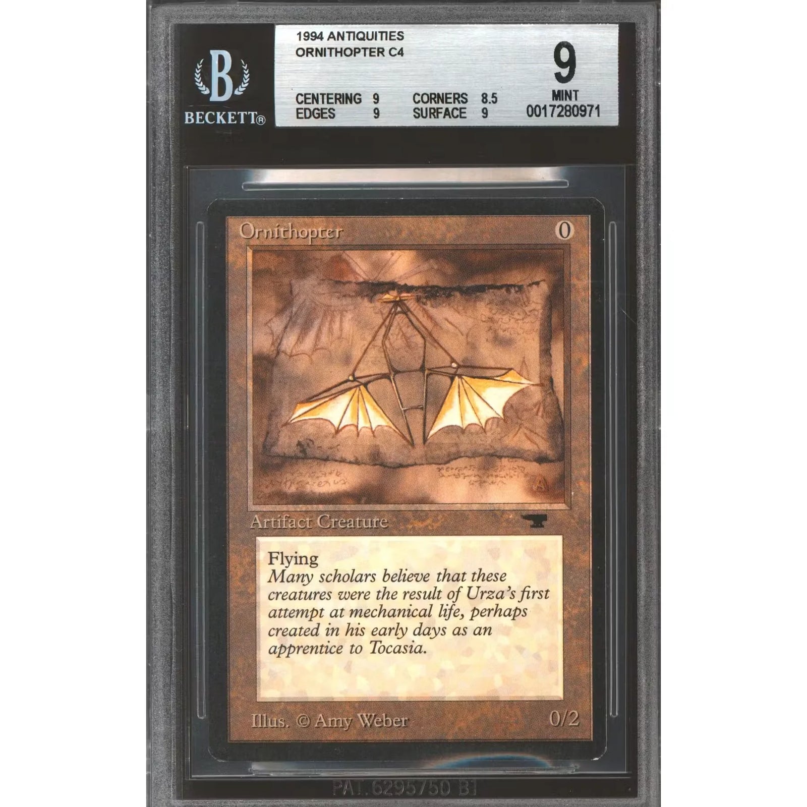 Magic the Gathering Ornithopter | Antiquities BGS 9