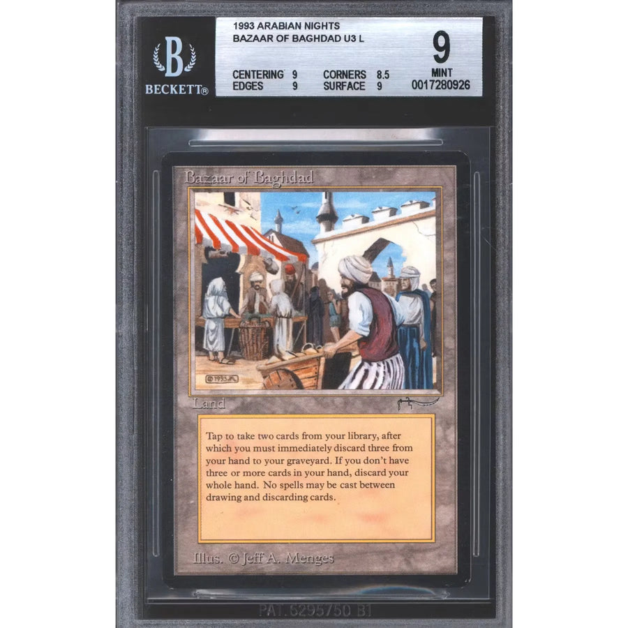 Magic The Gathering Bazaar of Baghdad | Arabian Nights BGS 9