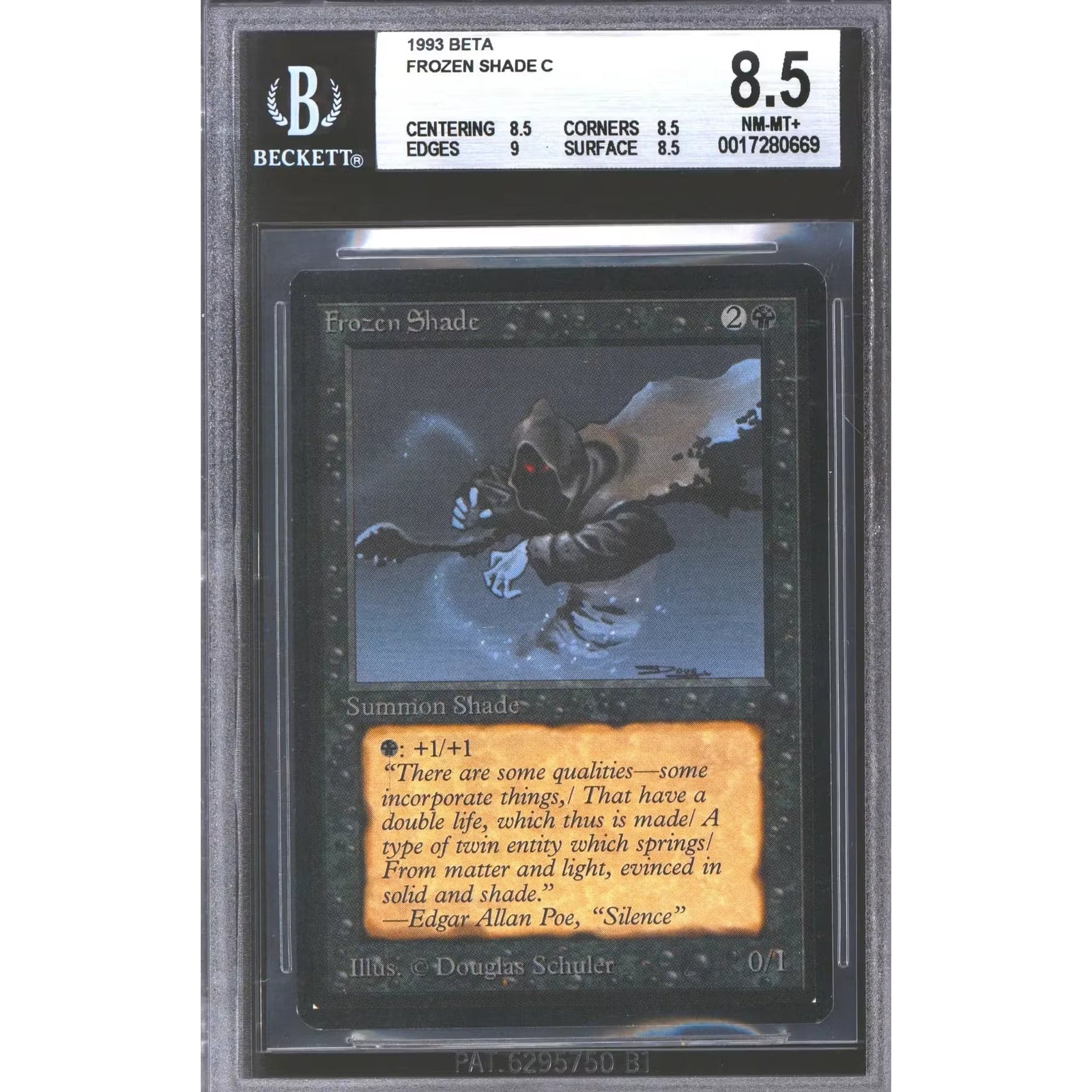 Magic the Gathering Beta Frozen Shade | BGS 8.5 Near Mint