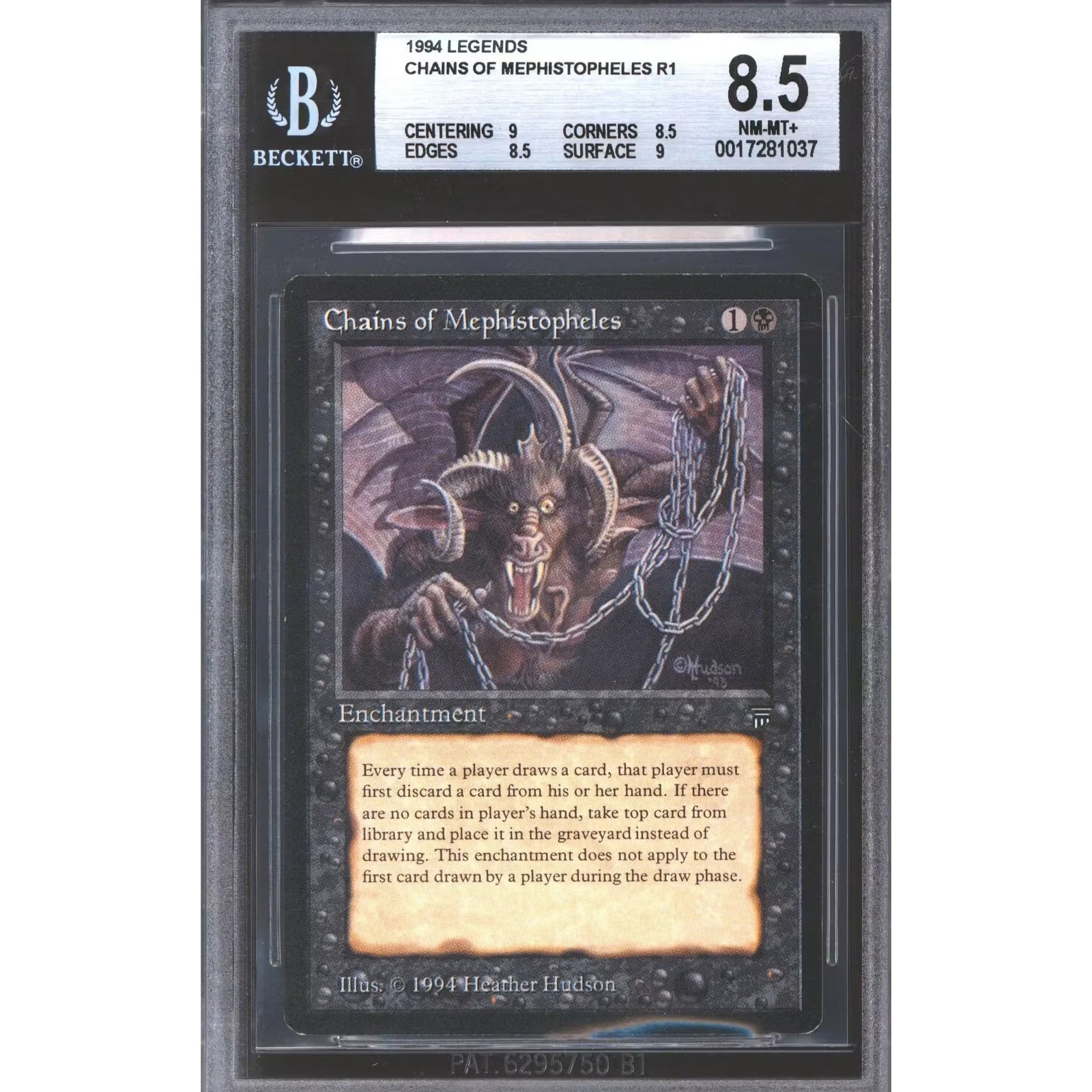 Chains of Mephistopheles Legends Card | BGS 8.5 Near Mint