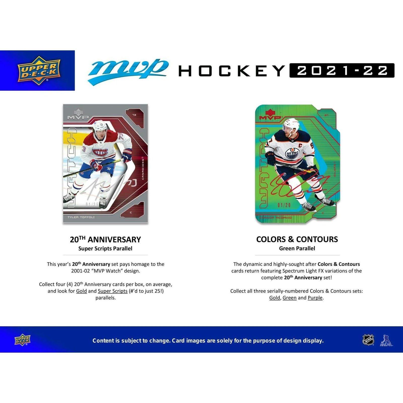 DRAFT - 2021-22 Upper Deck MVP Hockey Hobby Box | dacardworld:BV2E0ZITQA