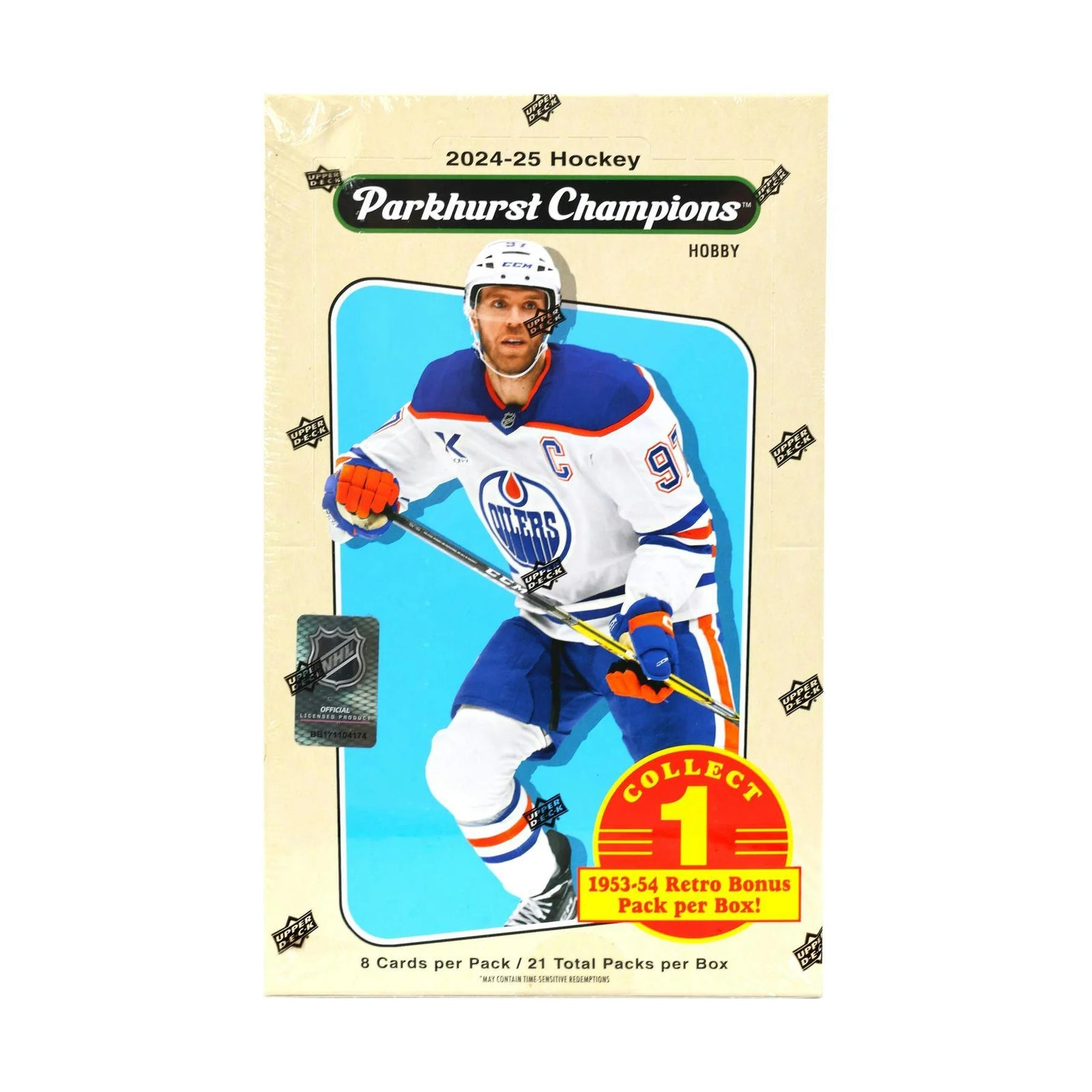 DRAFT - 2024-25 Upper Deck Parkhurst Champions Hockey Hobby Box