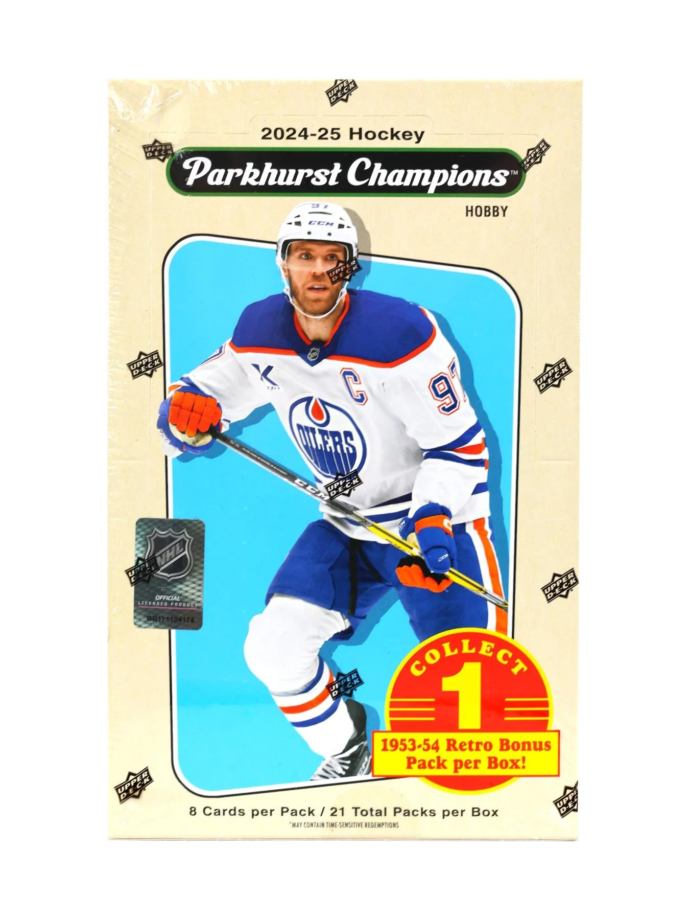 DRAFT - 2024-25 Upper Deck Parkhurst Champions Hockey Hobby Box