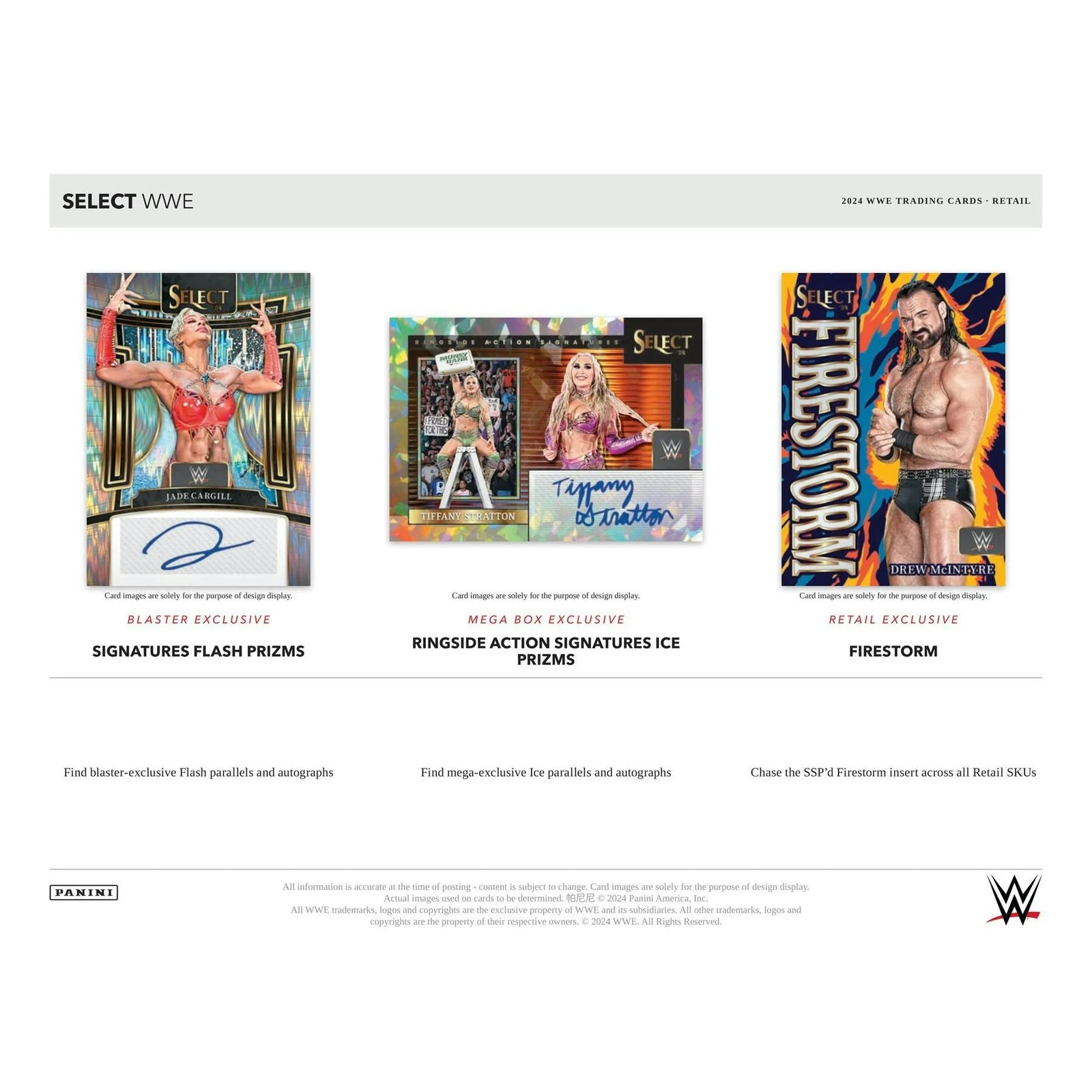 DRAFT - 2024 Panini Select WWE Wrestling Blaster Box | dacardworld:BV2H0HHKY7