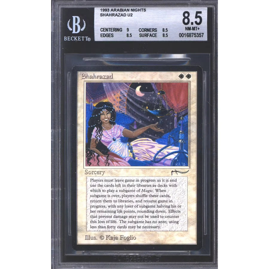 Shahrazad Arabian Nights Rare Card | BGS 8.5 Graded