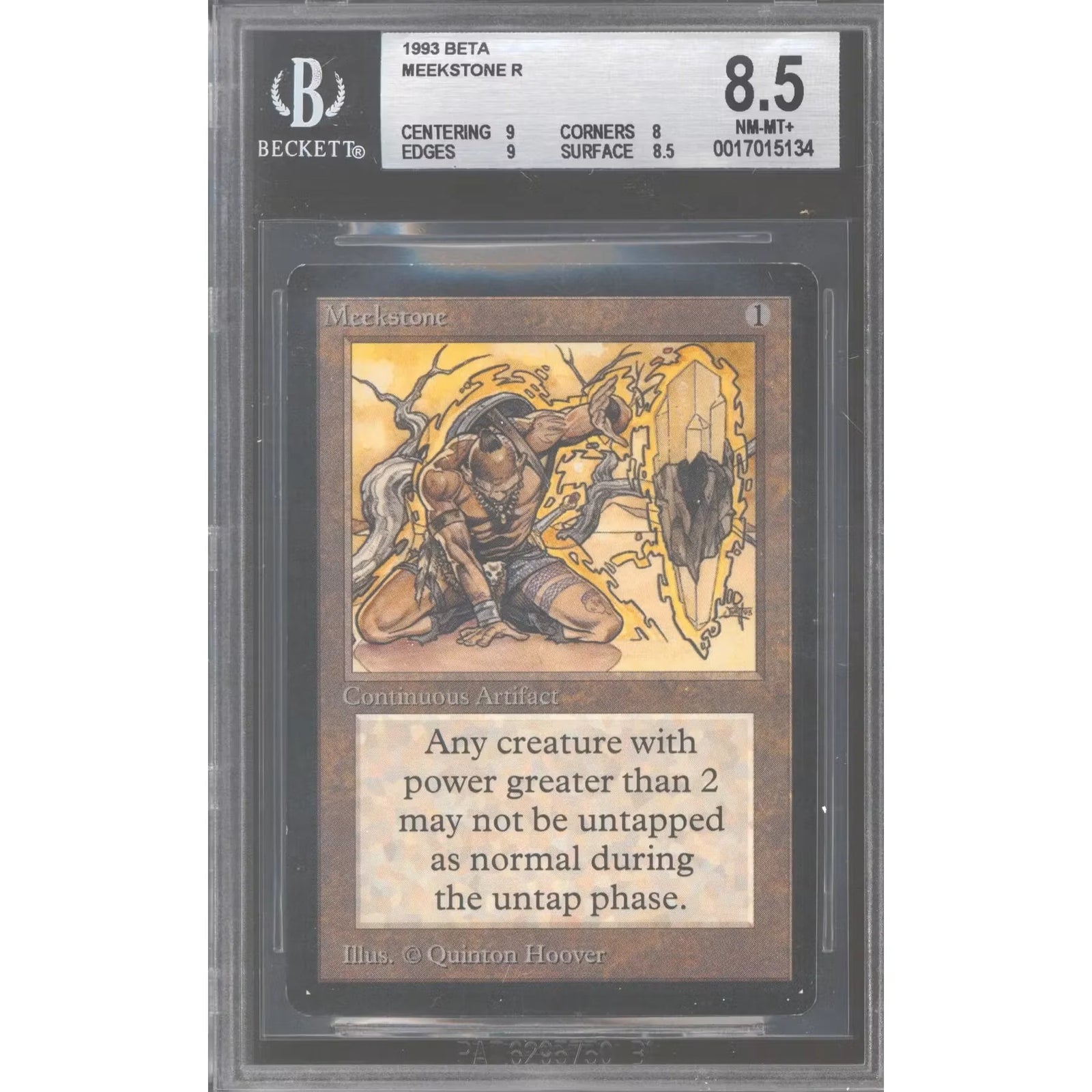 Magic the Gathering Beta Meekstone | BGS 8.5 Near Mint
