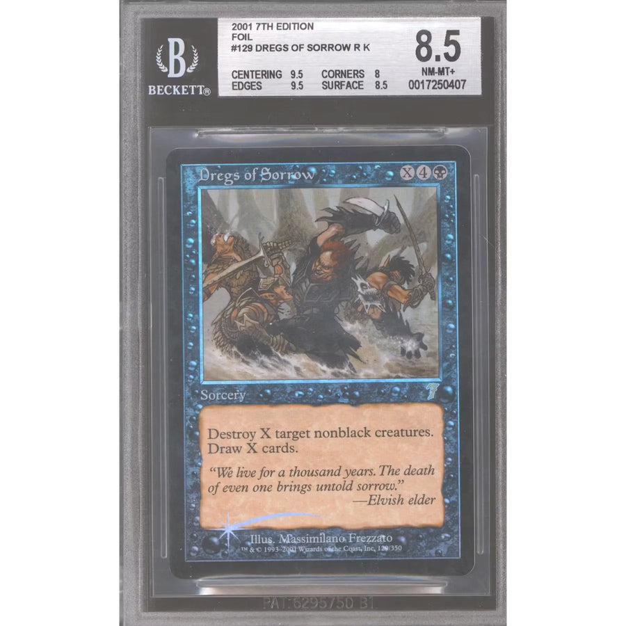 Magic the Gathering Dregs of Sorrow 7th Edition | BGS 8.5 Foil