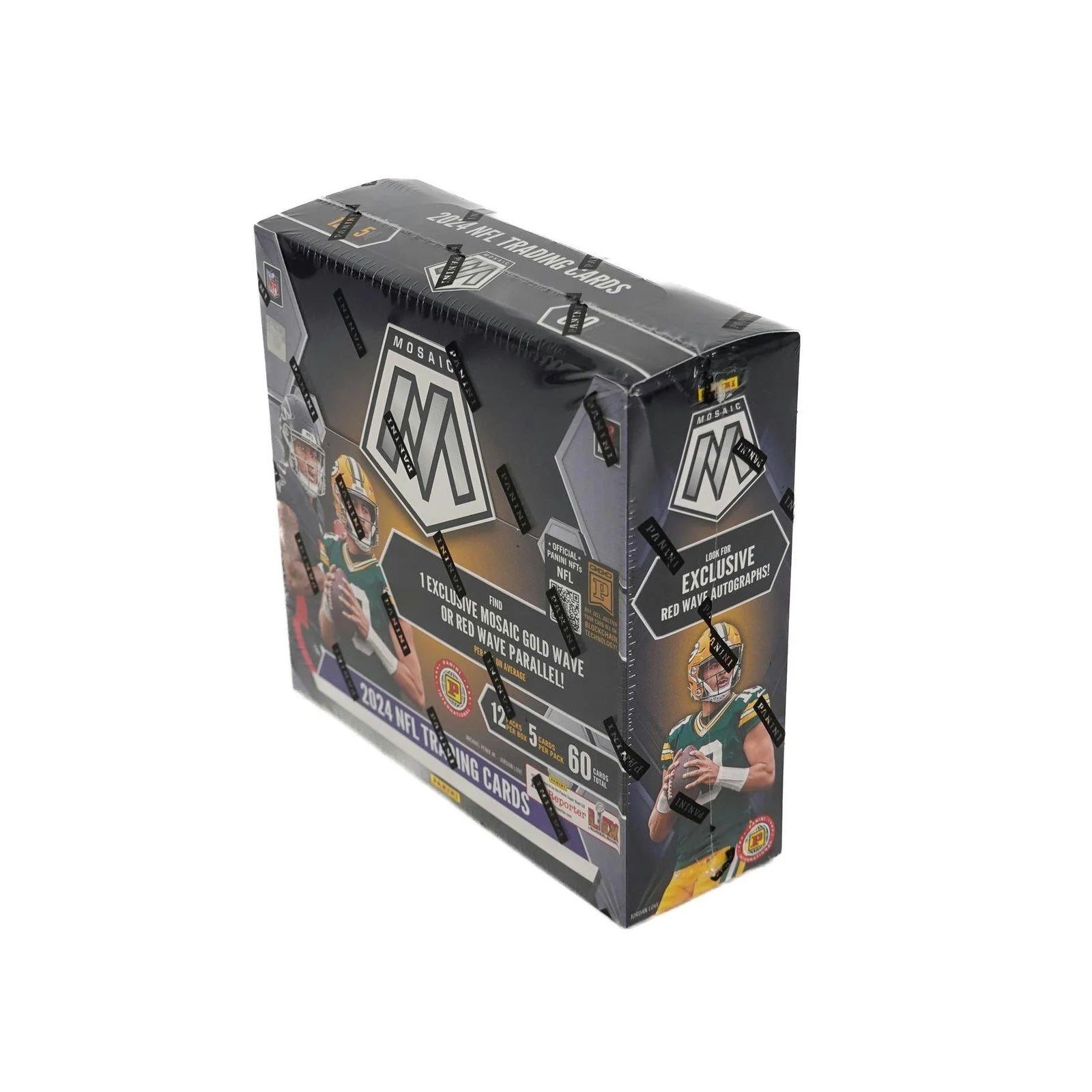 DRAFT - New 2024 Panini Mosaic Football International Hobby 12-Box Case
