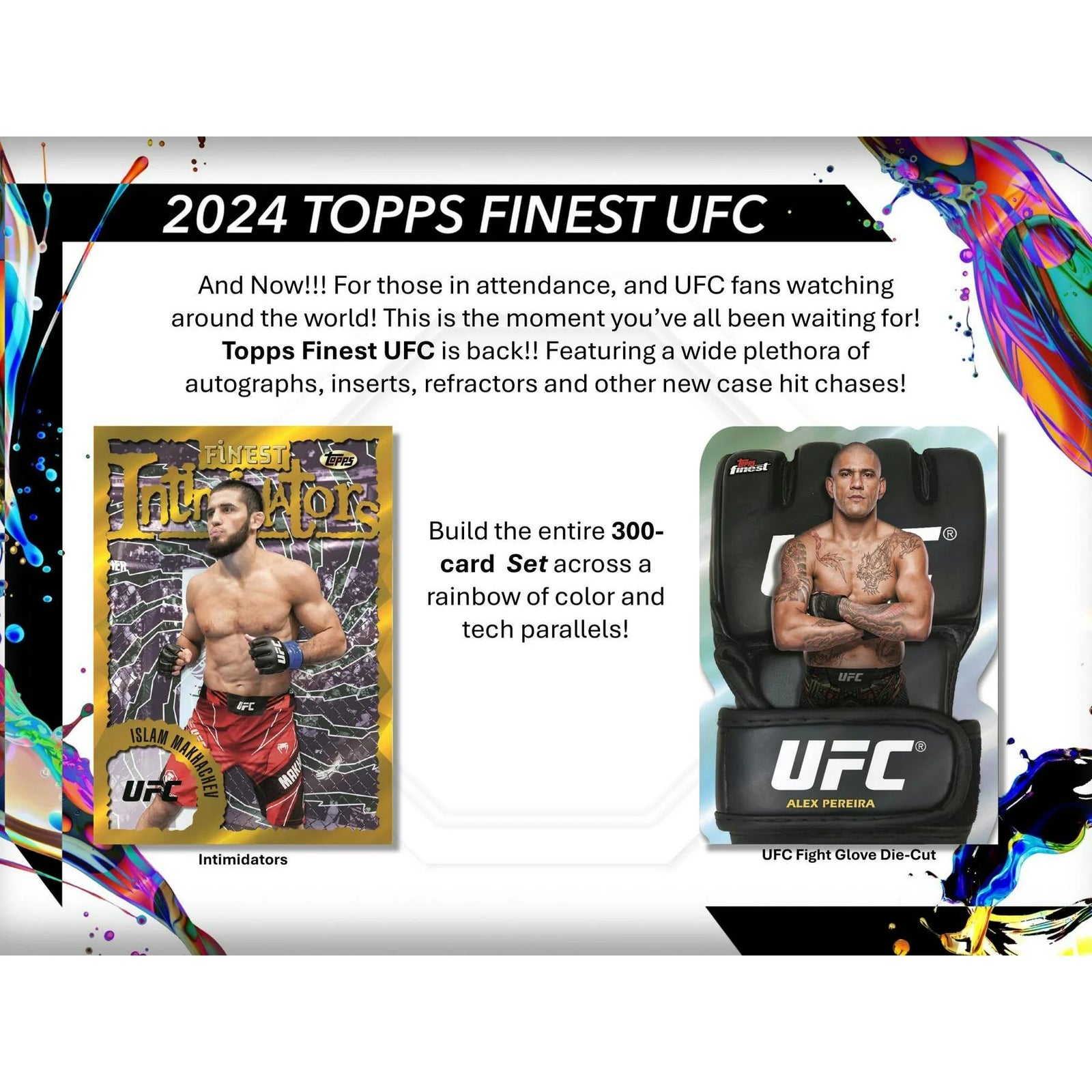 DRAFT - 2024 Topps UFC Finest Blaster Box