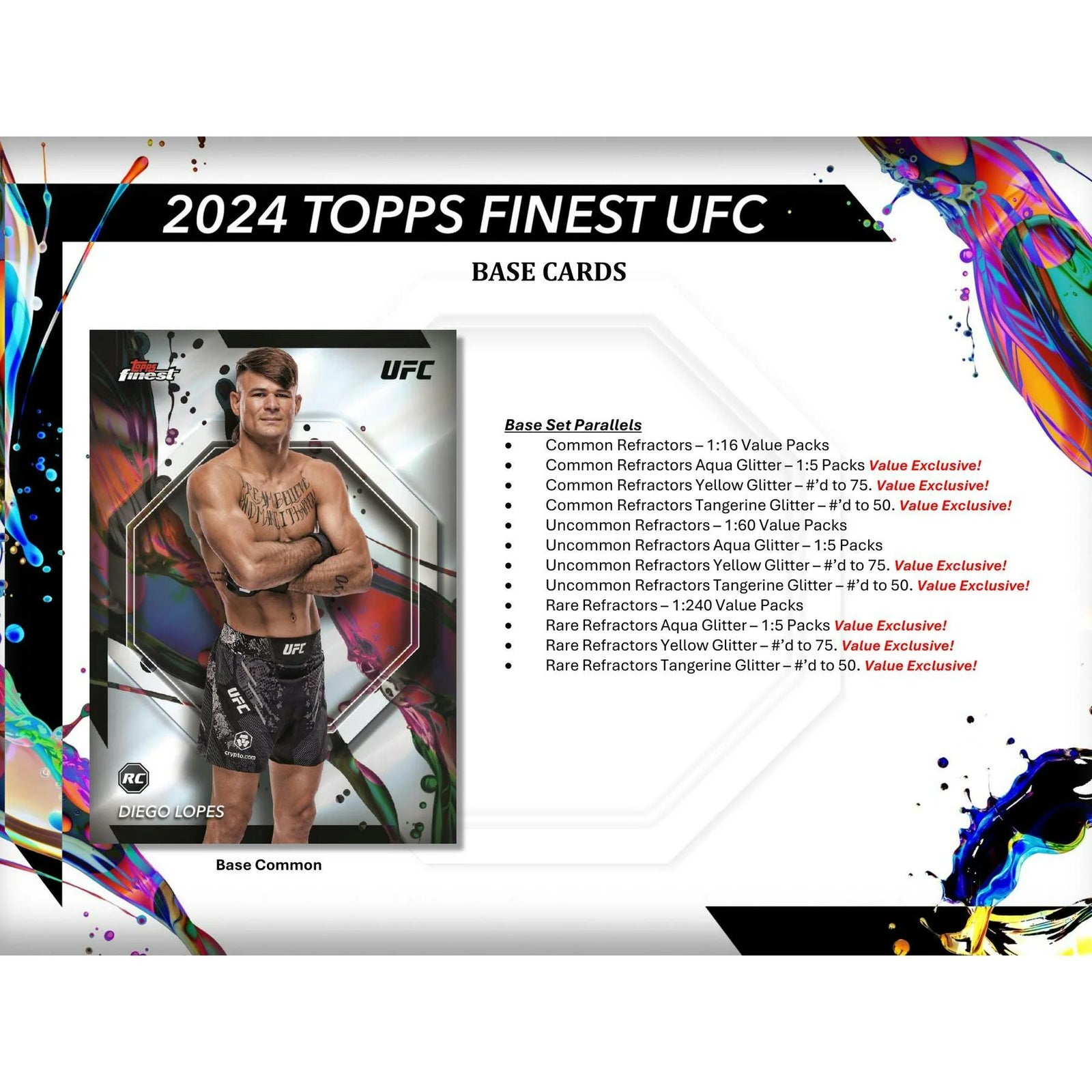DRAFT - 2024 Topps UFC Finest Blaster Box