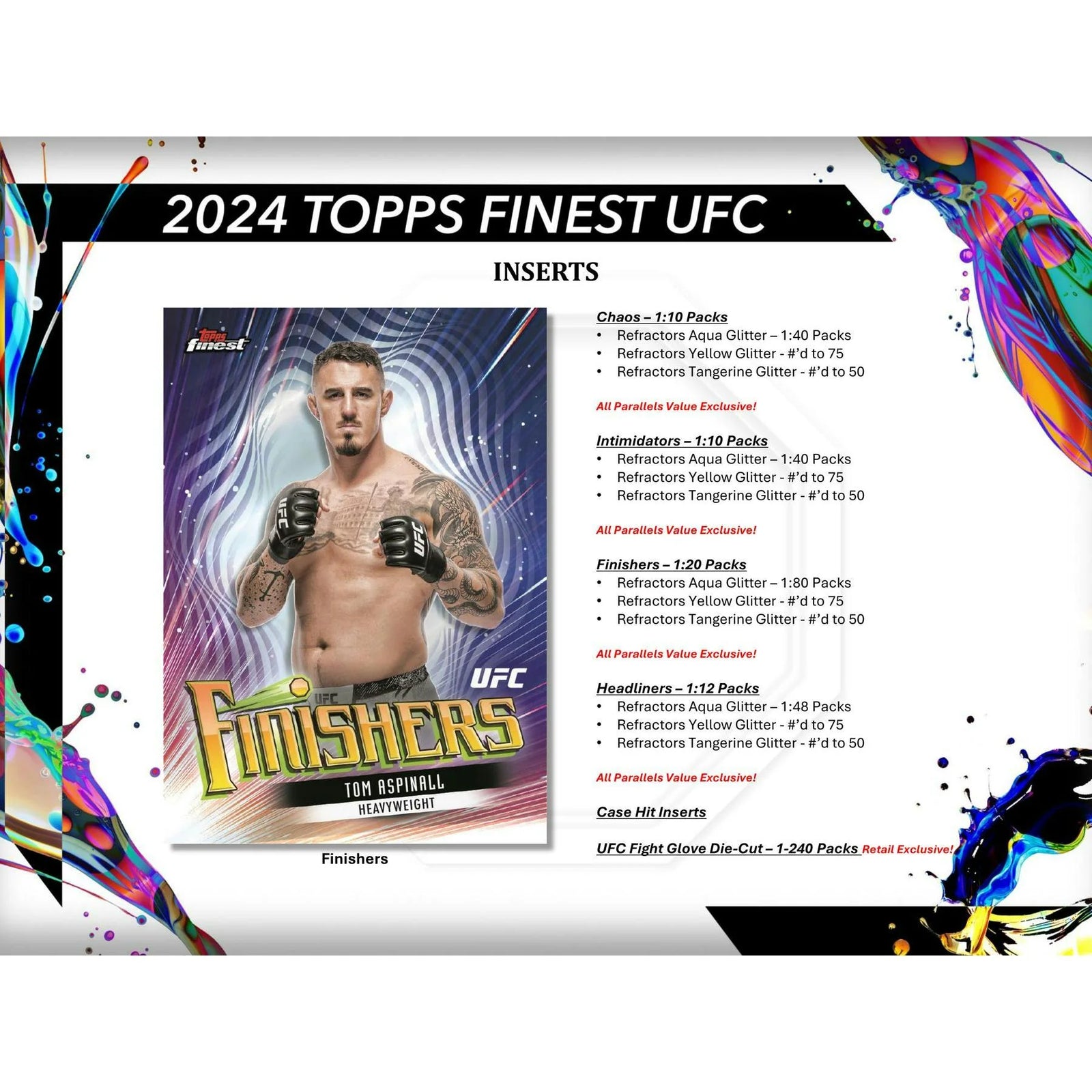 DRAFT - 2024 Topps UFC Finest Blaster Box