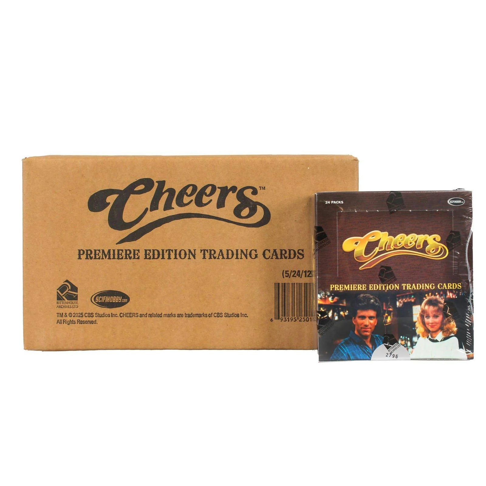 DRAFT - 2025 Rittenhouse Cheers Premiere Edition Trading Cards | Hobby 12-Box Case