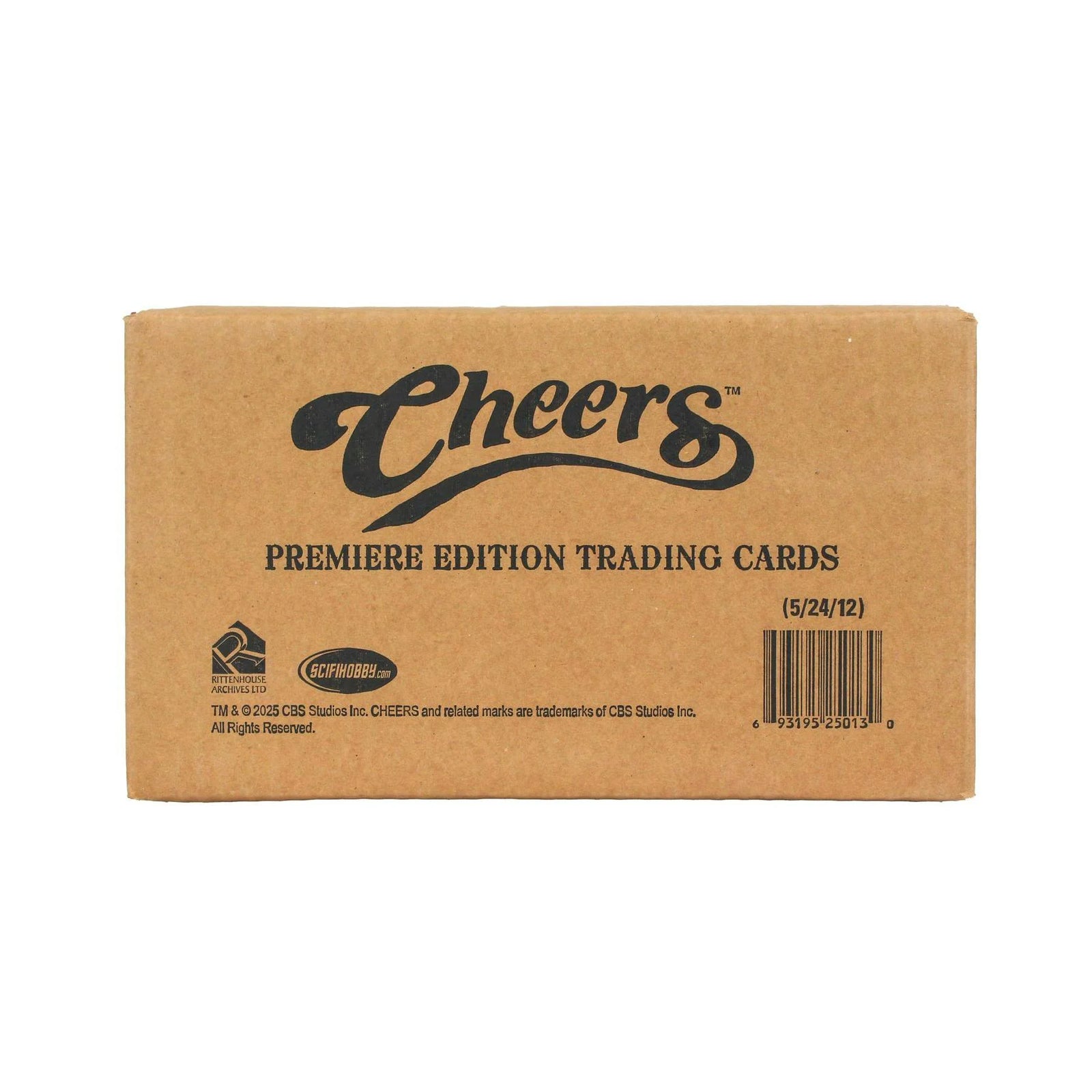 DRAFT - 2025 Rittenhouse Cheers Premiere Edition Trading Cards | Hobby 12-Box Case