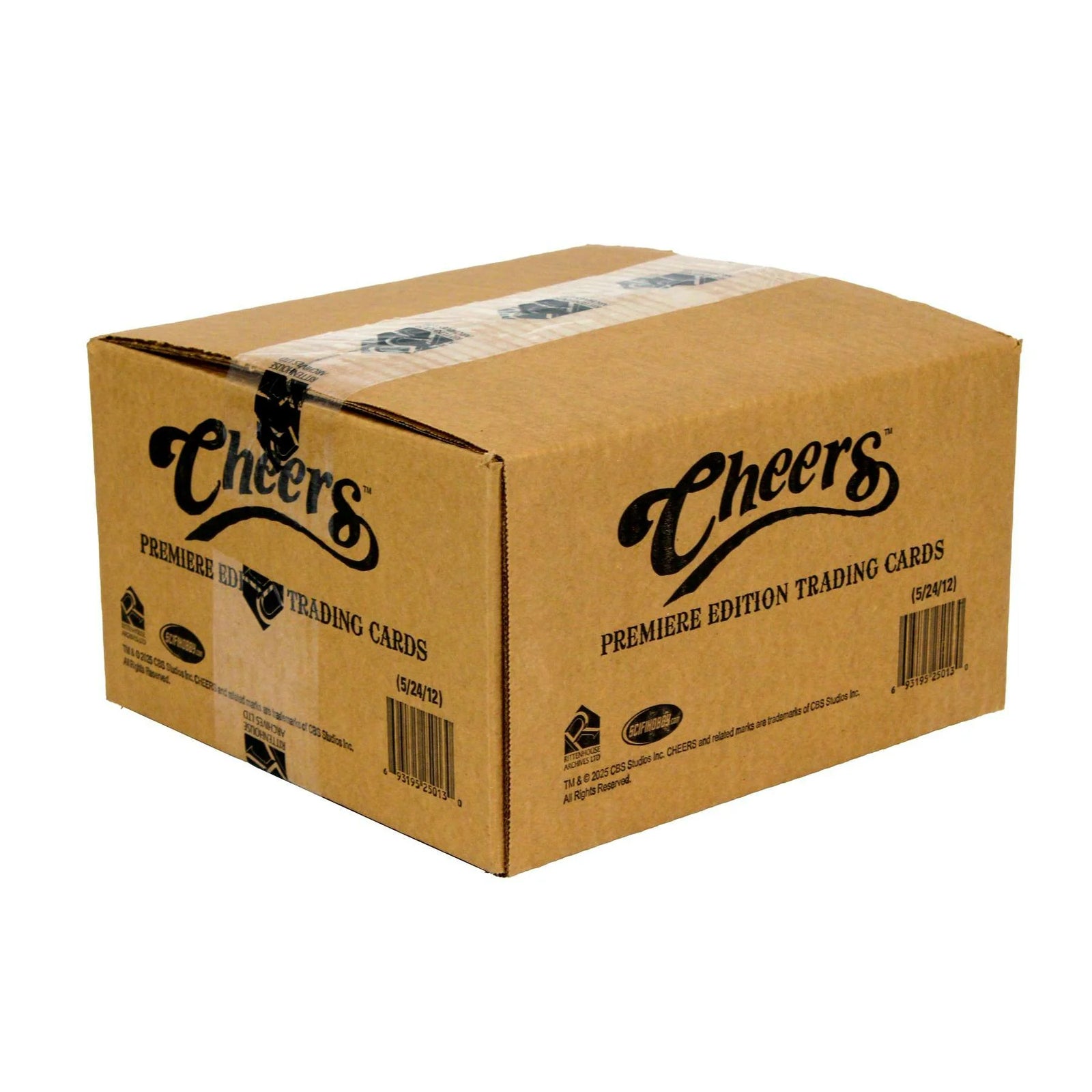 DRAFT - 2025 Rittenhouse Cheers Premiere Edition Trading Cards | Hobby 12-Box Case