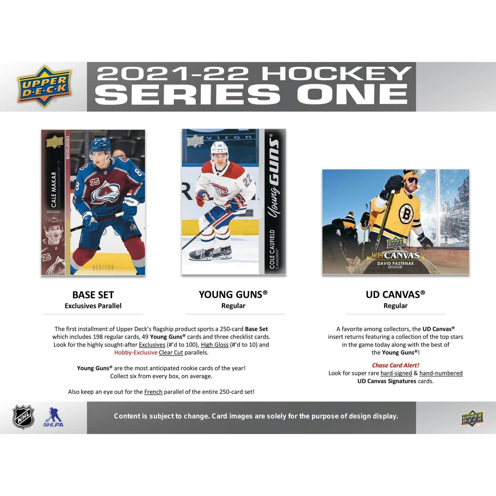 DRAFT - 2021-22 Upper Deck Series 1 Hockey Hobby Box | dacardworld:BV2J0QG7OY