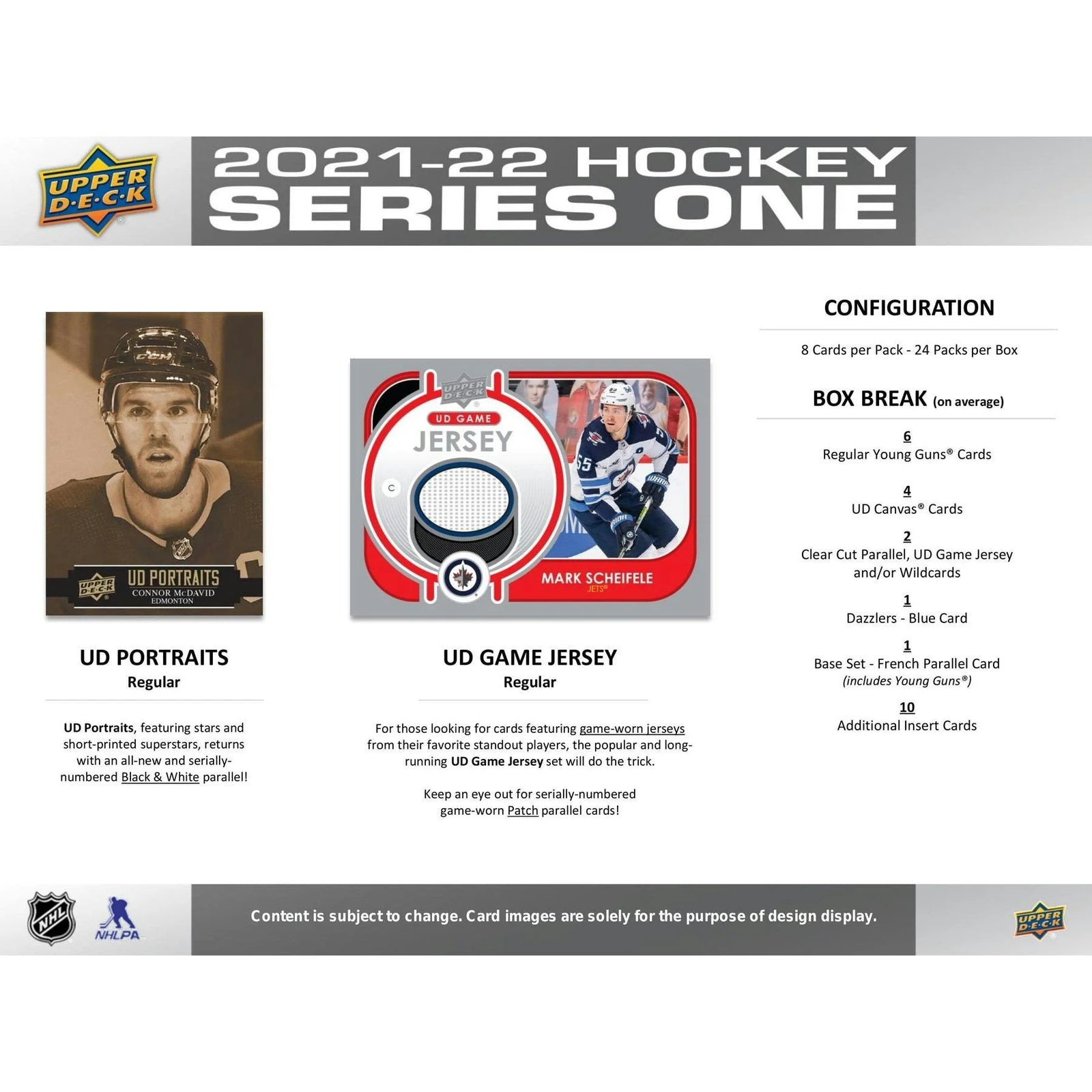 DRAFT - 2021-22 Upper Deck Series 1 Hockey Hobby Box | dacardworld:BV2J0QG7OY