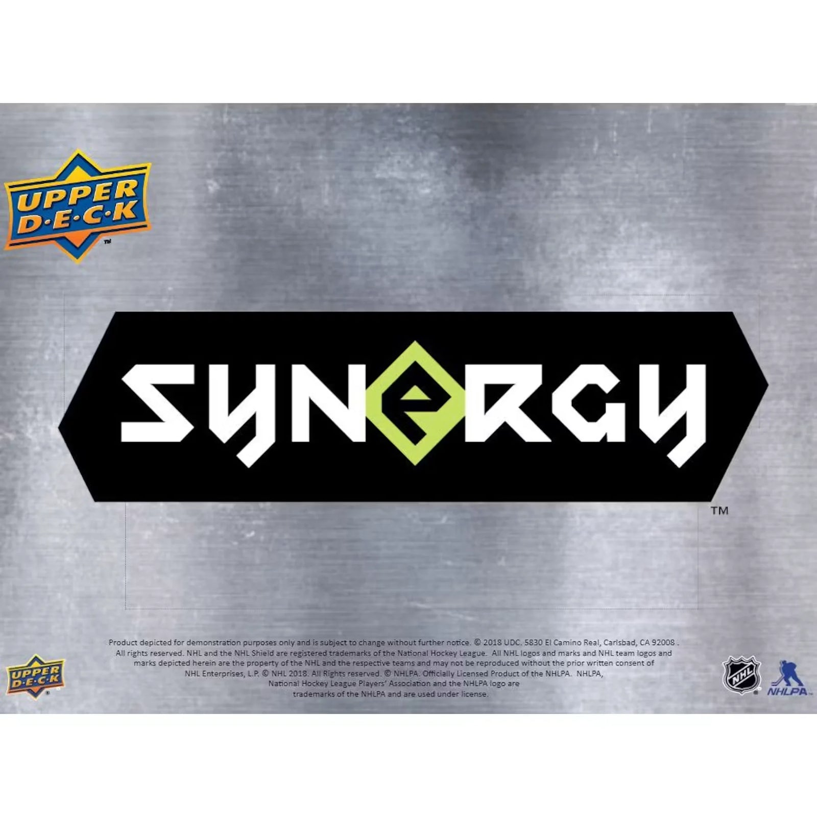 2017-18 Upper Deck Synergy Hockey Hobby Box | 15 Colored Variants (Ships Sealed Only)