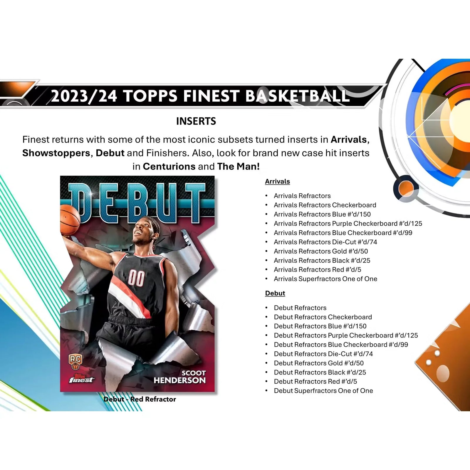 DRAFT - 2023/24 Topps Finest Basketball Hobby Box | dacardworld:BV2M0MMS19