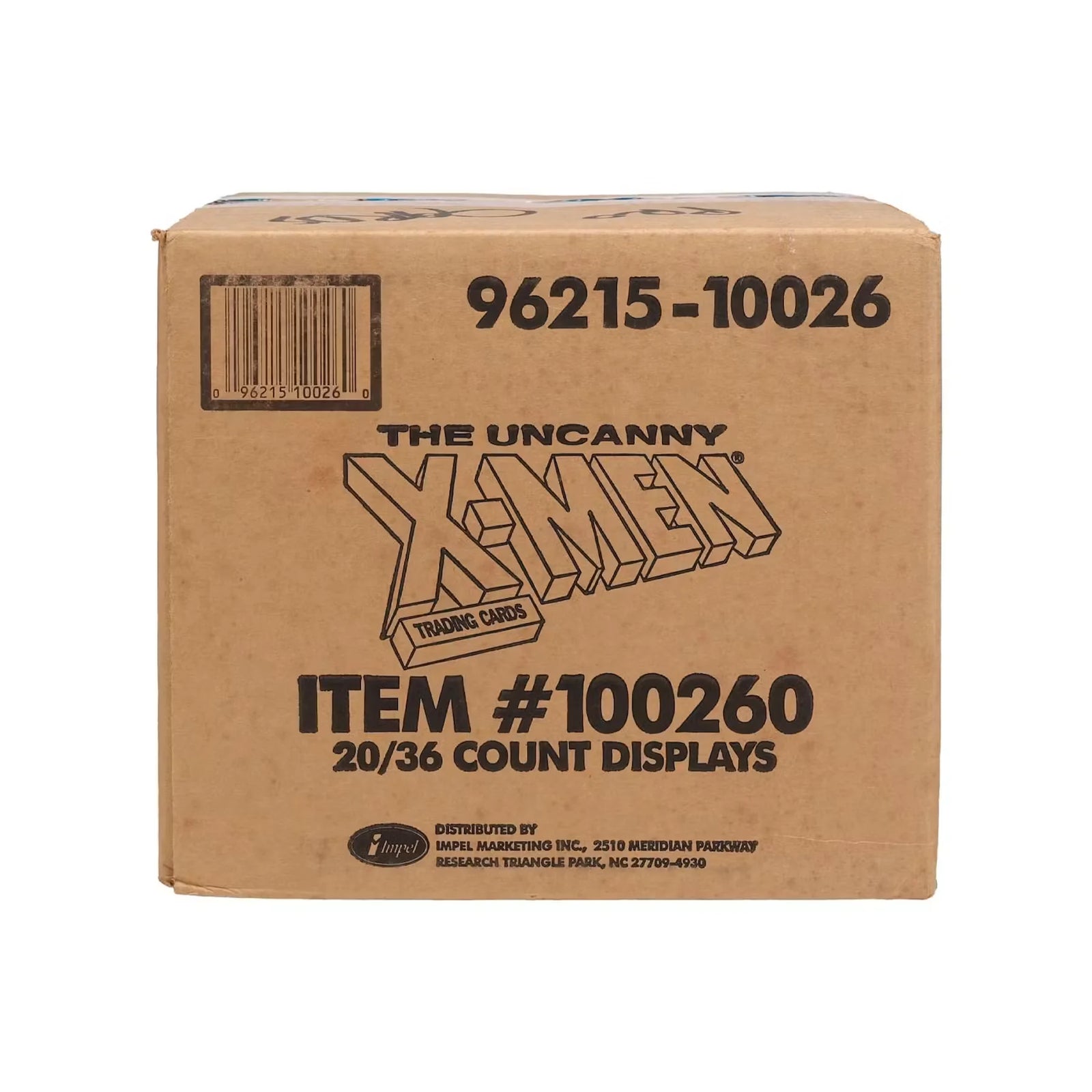 1992 Impel X-Men Series 1 Uncanny X-Men Wax Case | 20 Boxes (Ships Sealed Only)