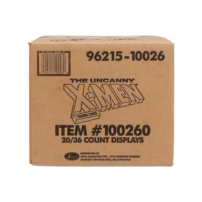 1992 Impel X-Men Series 1 Uncanny X-Men Wax Case | 20 Boxes (Ships Sealed Only)