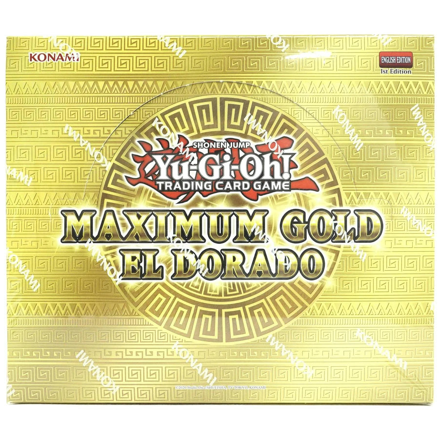 DRAFT - Yu-Gi-Oh Maximum Gold: El Dorado Booster Box | Sealed