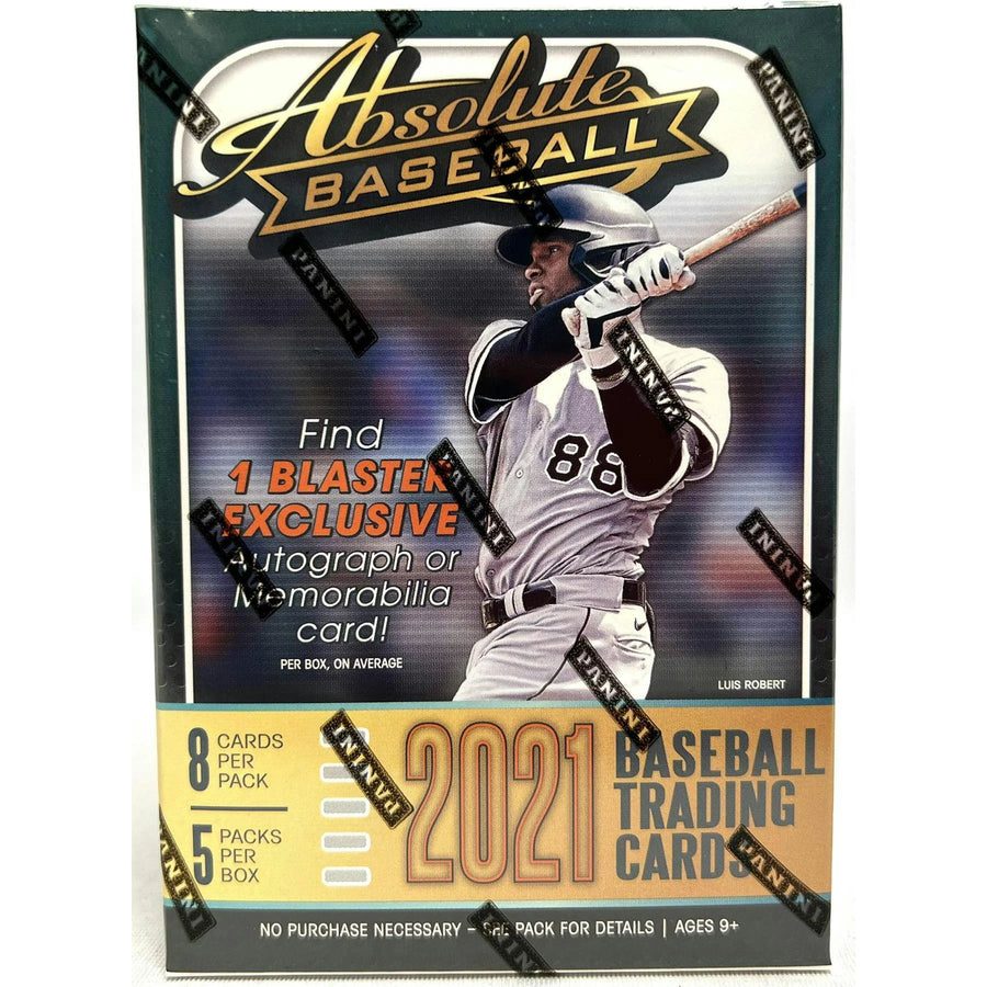 DRAFT - Just In 2021 Panini Absolute Baseball 5-Pack Blaster Box