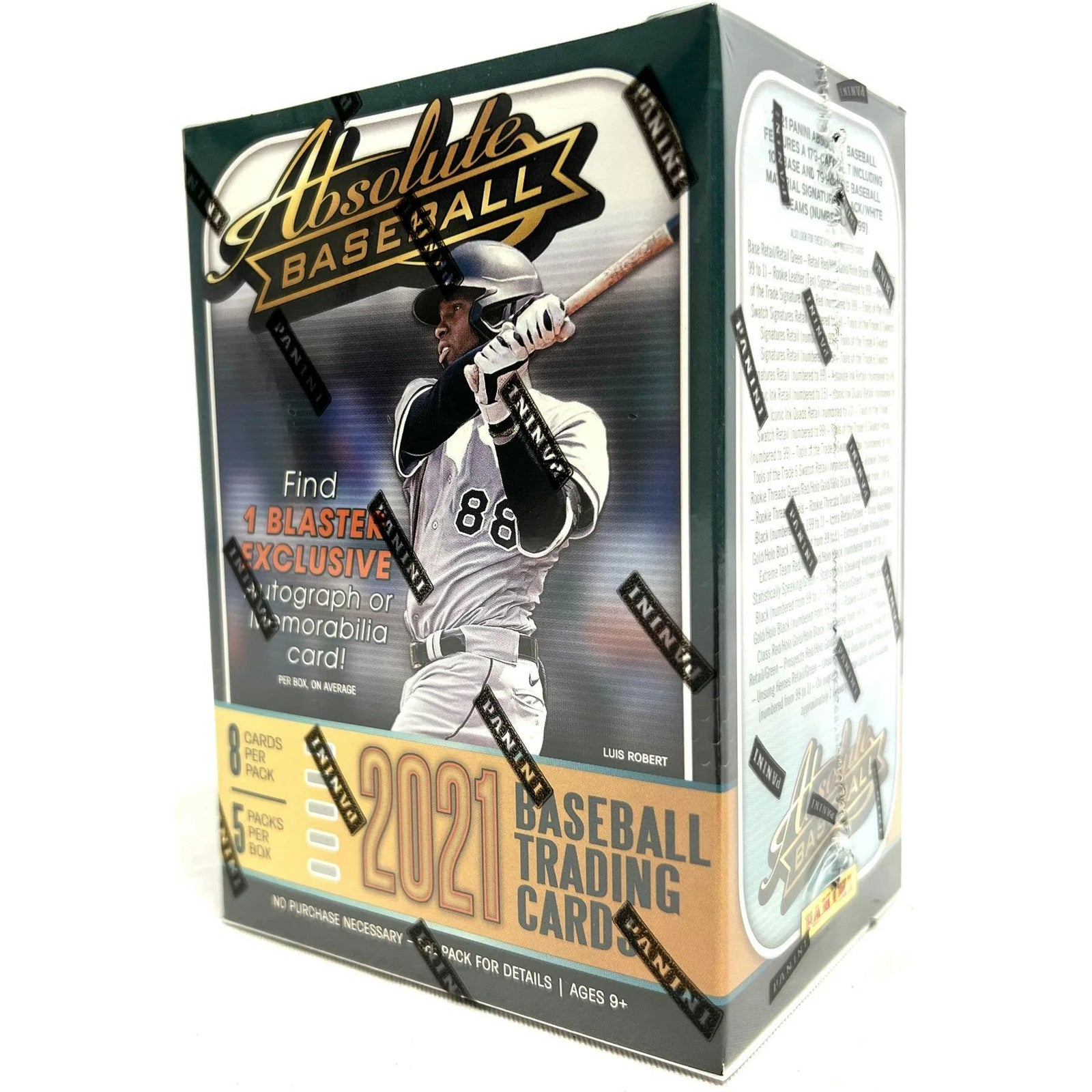 DRAFT - Just In 2021 Panini Absolute Baseball 5-Pack Blaster Box