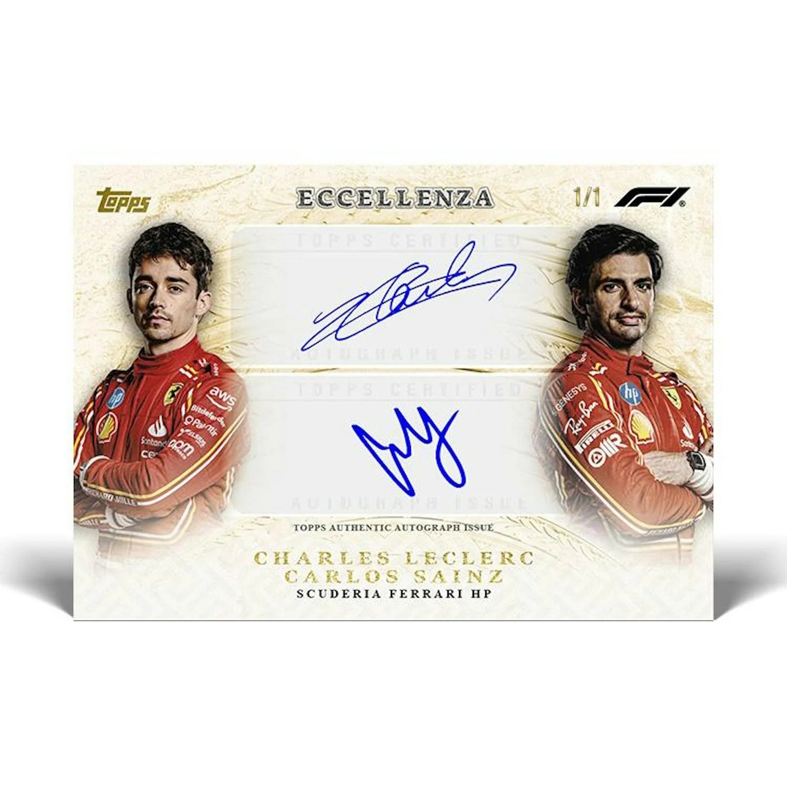 DRAFT - 2024 Topps Formula 1 Eccellenza Hobby Box | Racing Cards