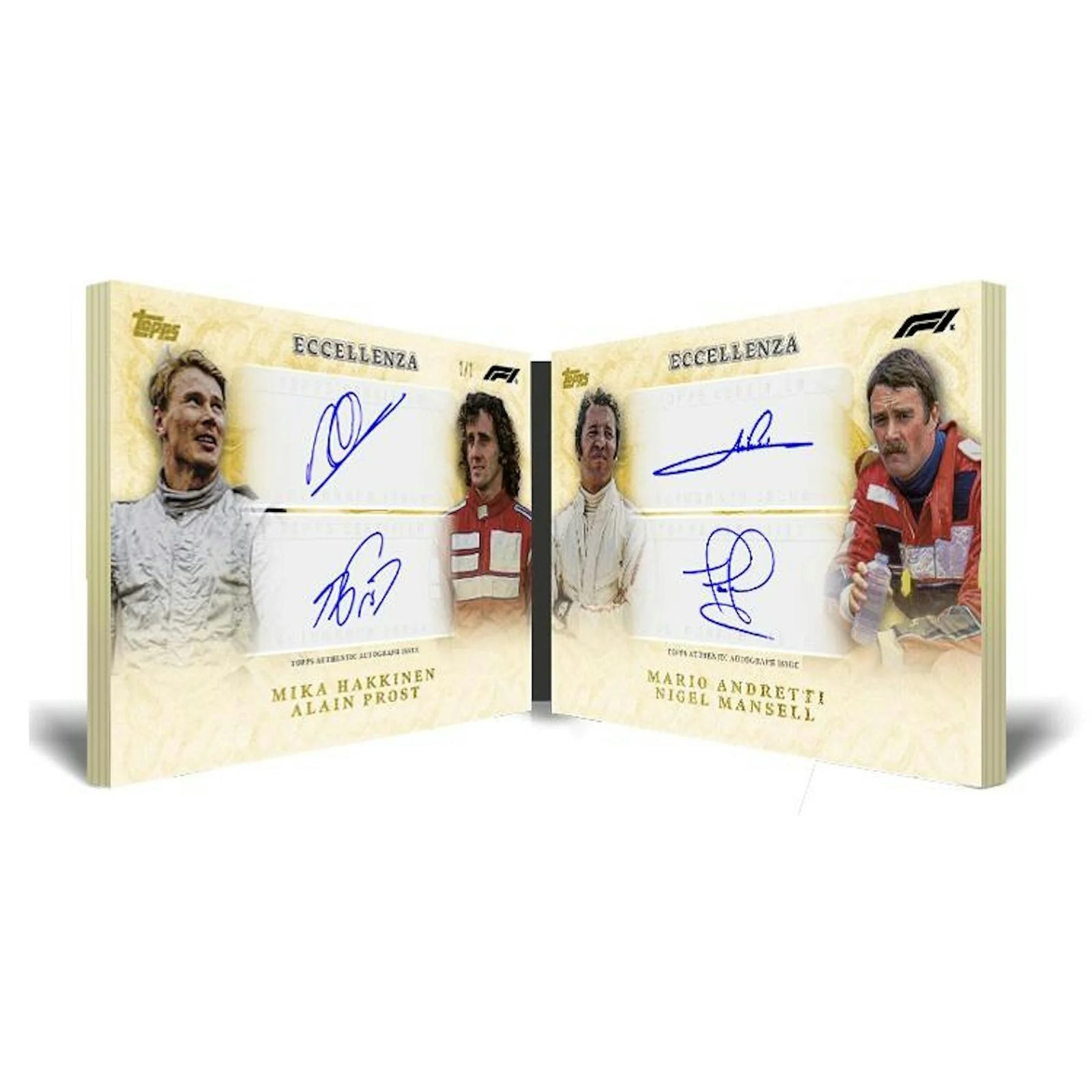 DRAFT - 2024 Topps Formula 1 Eccellenza Hobby Box | Racing Cards