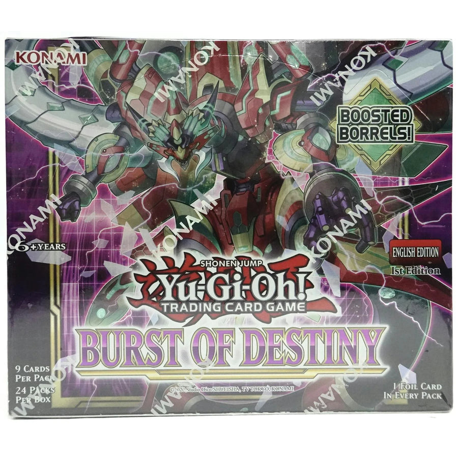 DRAFT - Yu-Gi-Oh Burst of Destiny Booster Box | Sealed