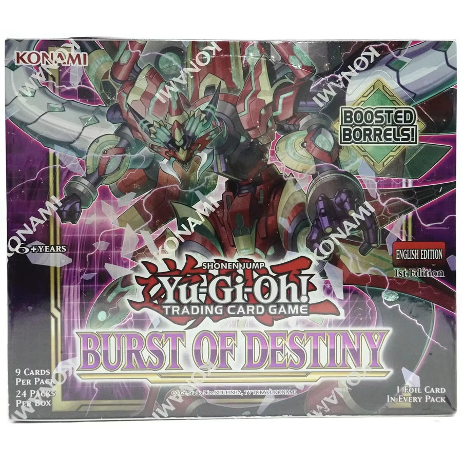 Yu-Gi-Oh Burst Of Destiny Booster Box