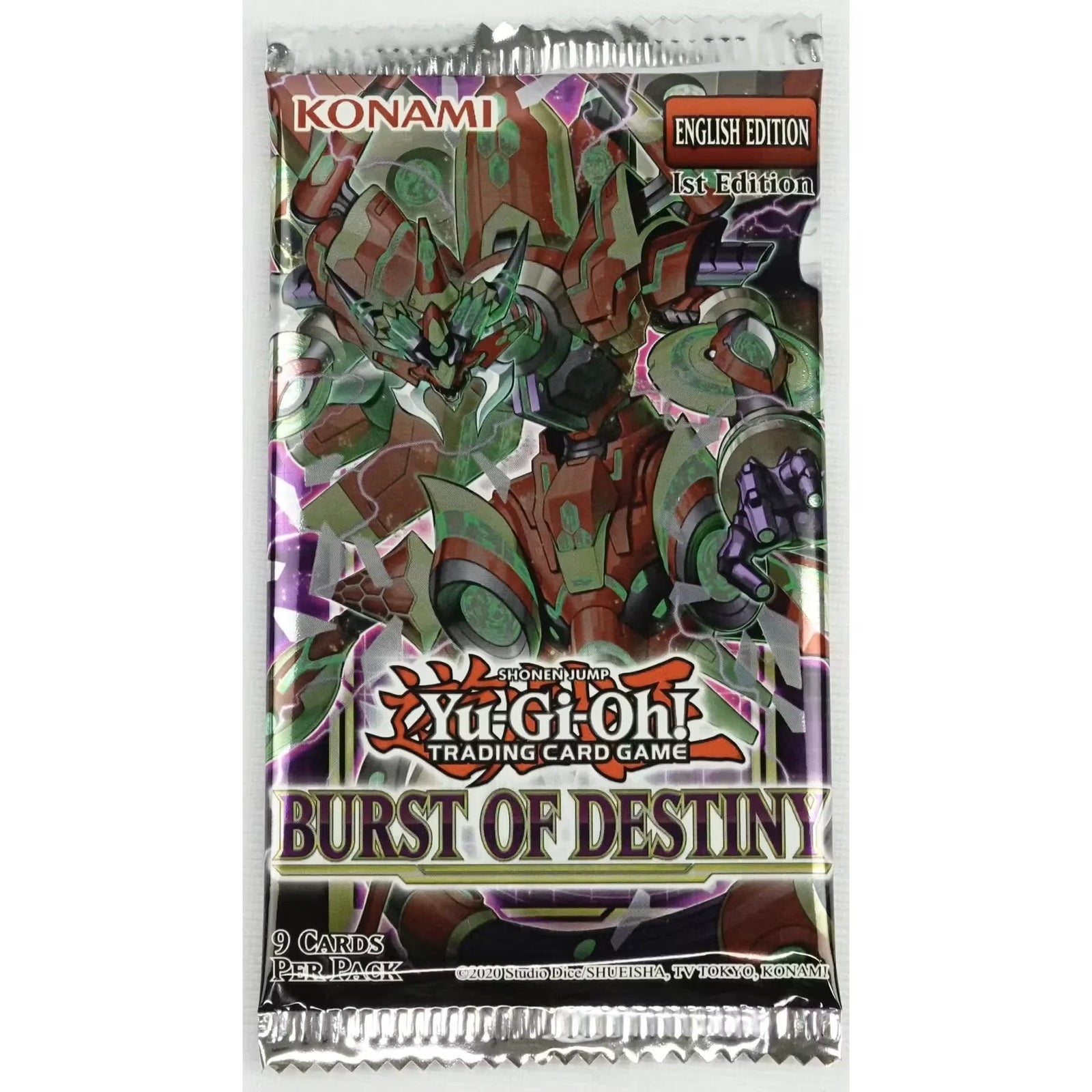Yu-Gi-Oh Burst Of Destiny Booster Box