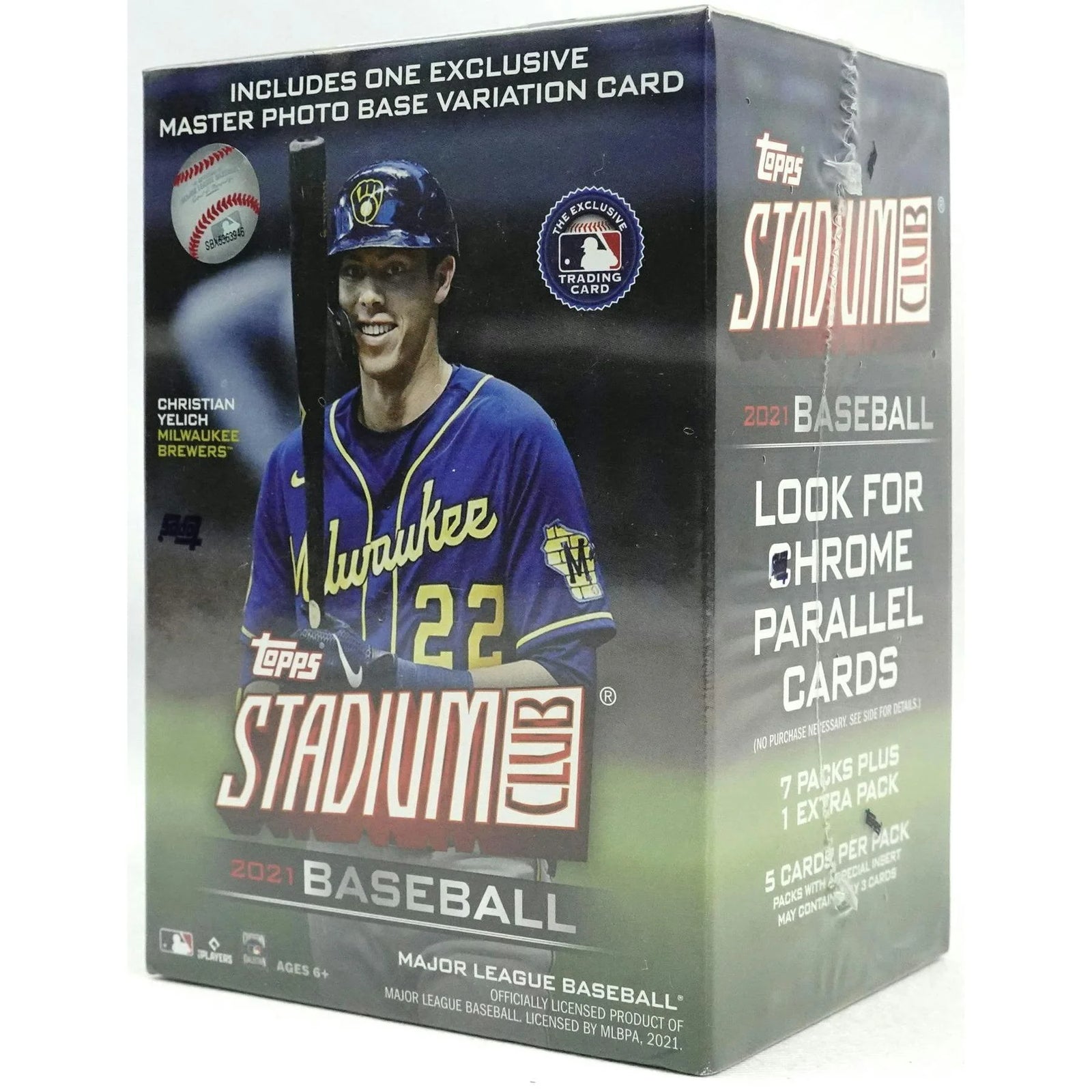 DRAFT - Just In 2021 Topps Stadium Club Baseball 8-Pack Blaster Box