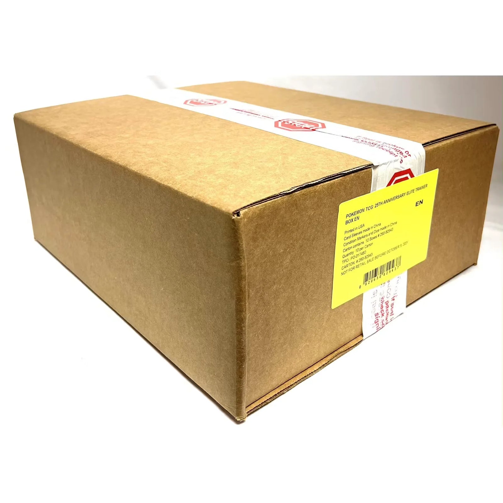 Pokemon Celebrations Elite Trainer Box 10-Box Case | Sealed (Ships Sealed Only)