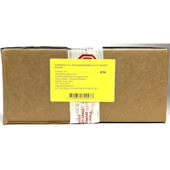 Pokemon Celebrations Elite Trainer Box 10-Box Case | Sealed (Ships Sealed Only)