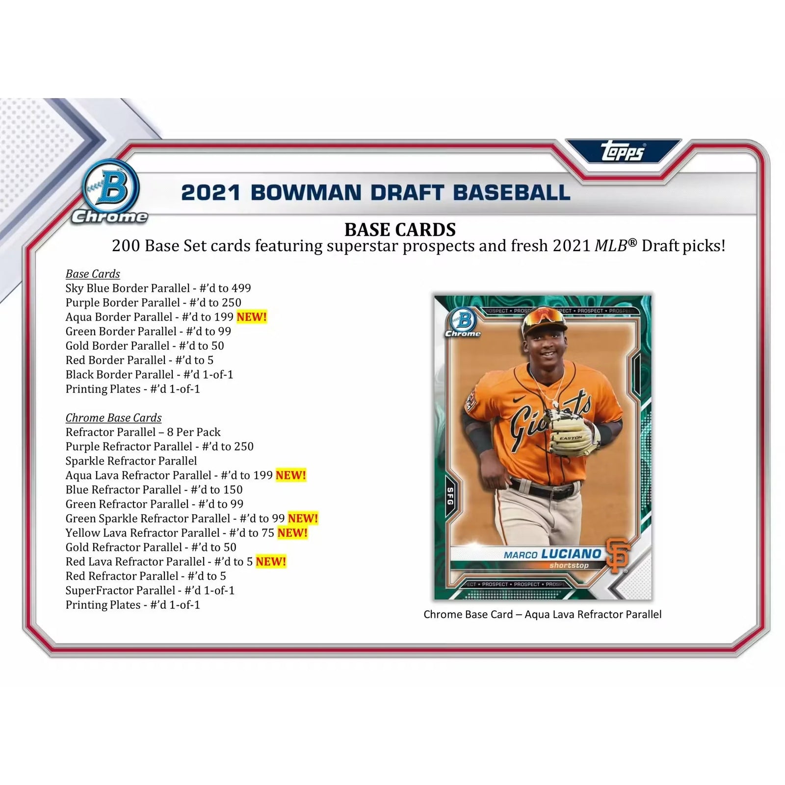 2021 Bowman Draft Baseball Hobby Super Jumbo Box